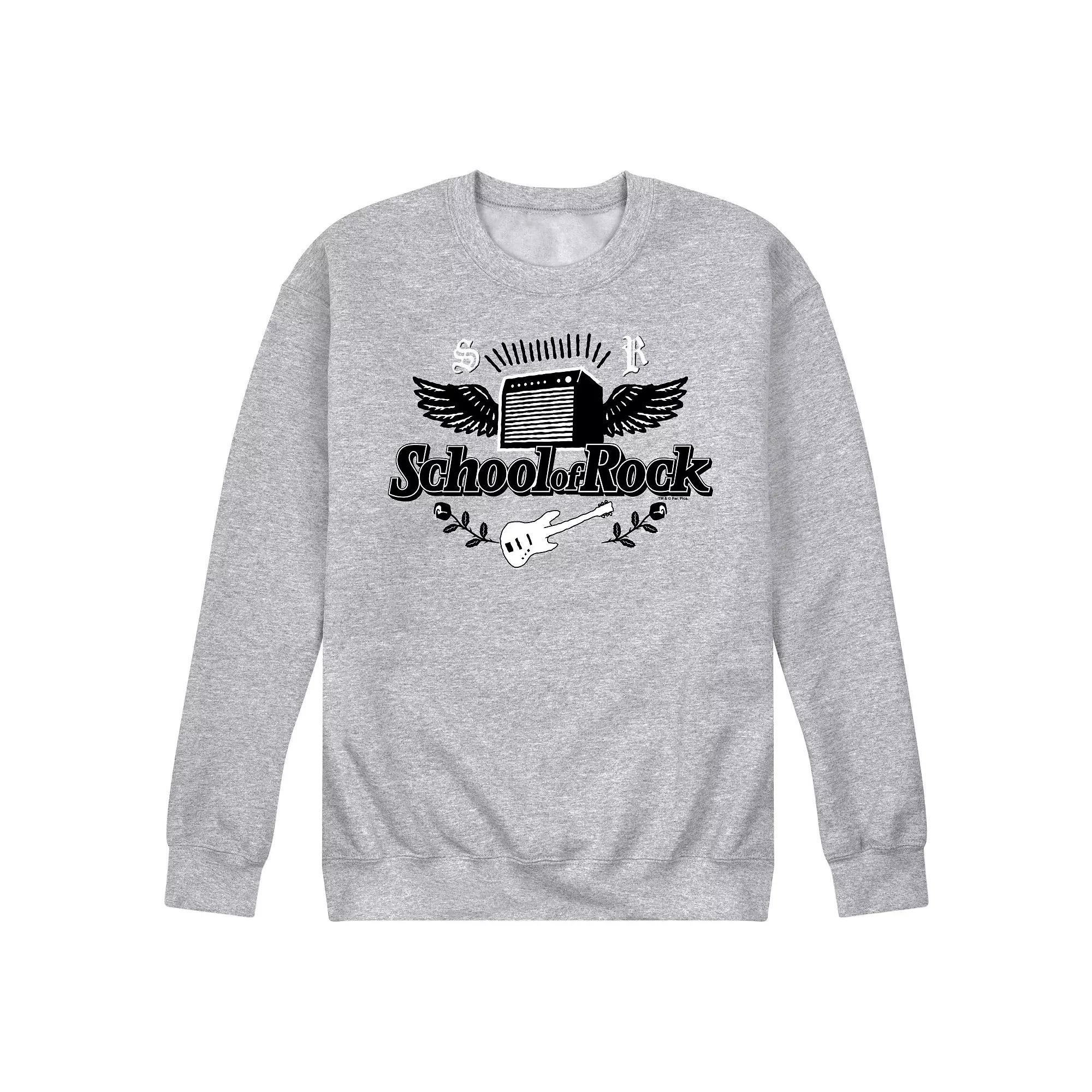 Men's School Of Rock Logo Fleece Sweatshirt,  Product Image
