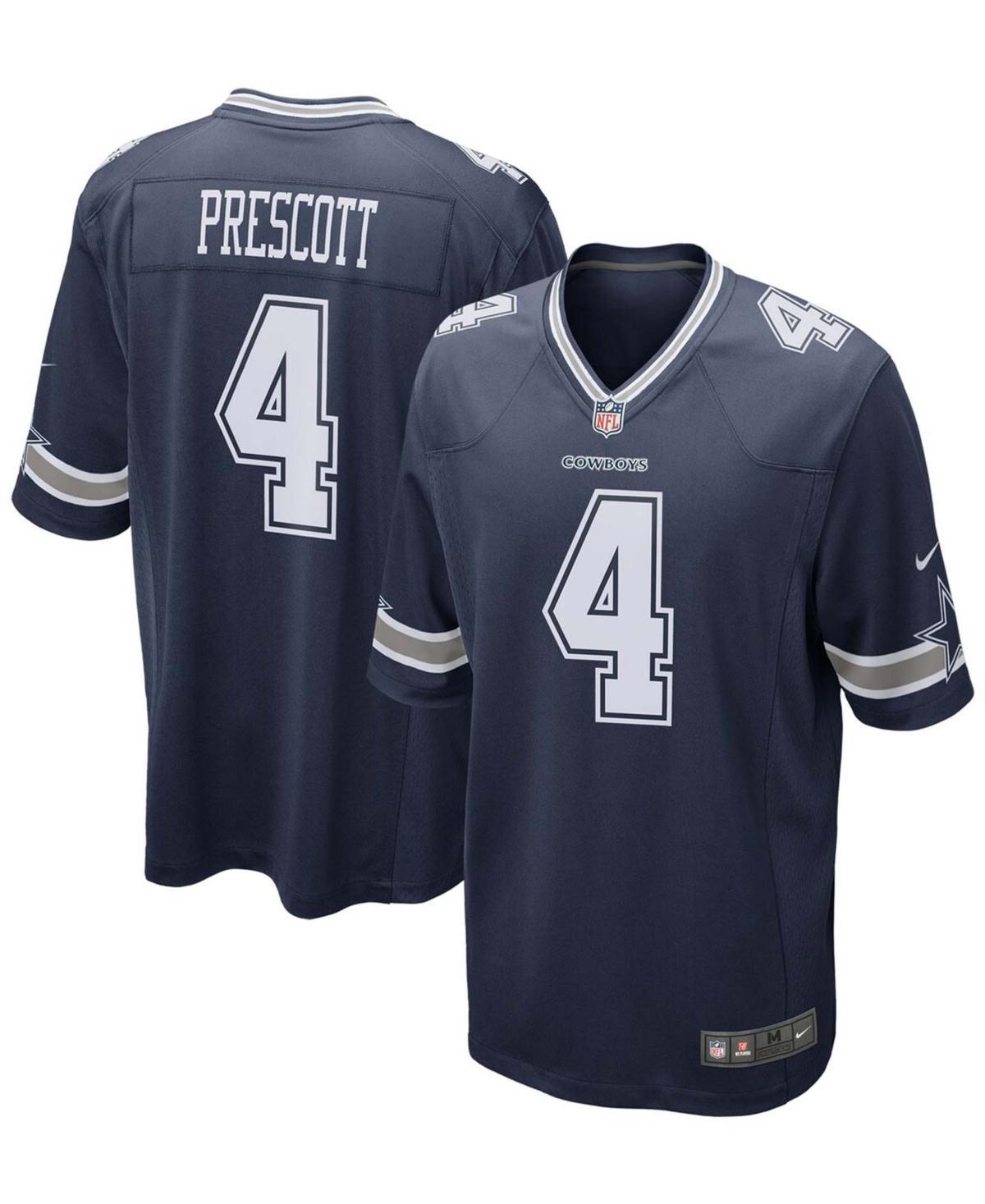 Nike Mens NFL Dallas Cowboys (Dak Prescott) Game Football Jersey Product Image