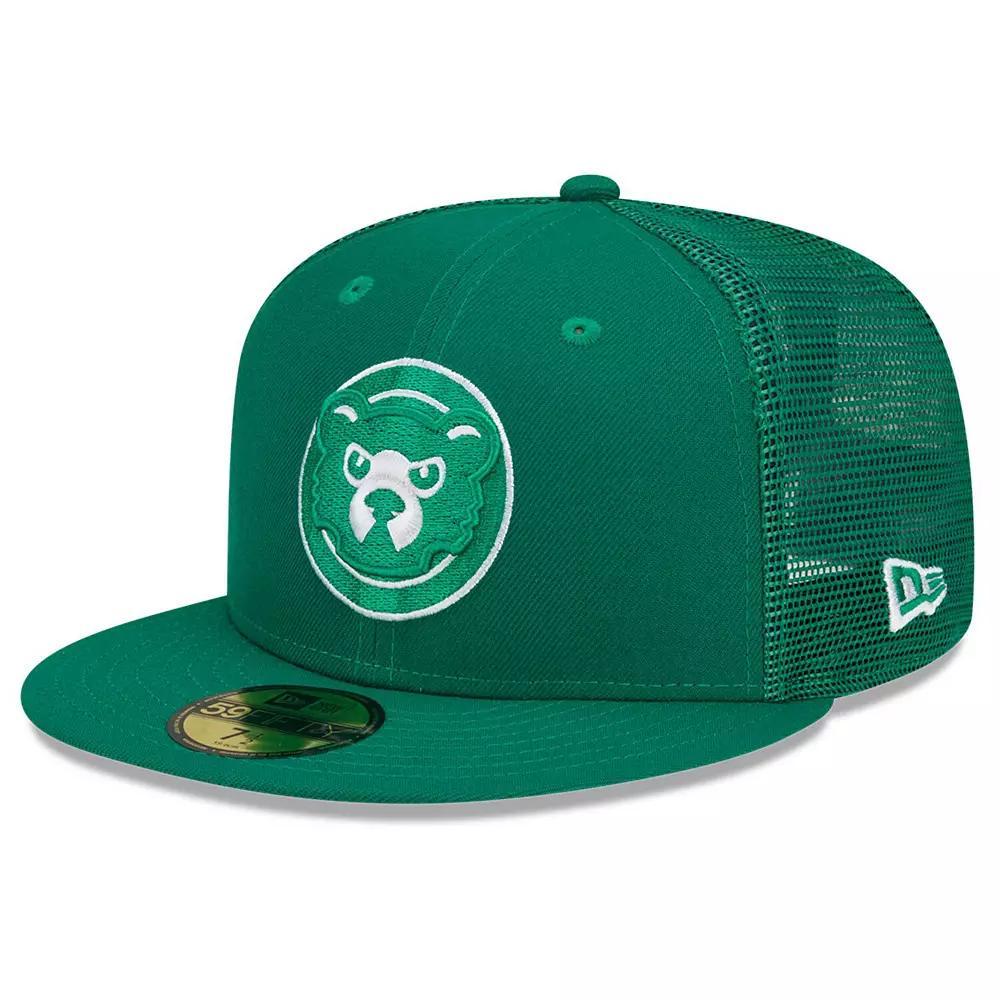 Men's New Era Green Chicago Cubs 2022 St. Patrick's Day On-Field 59FIFTY Fitted Hat,  Product Image