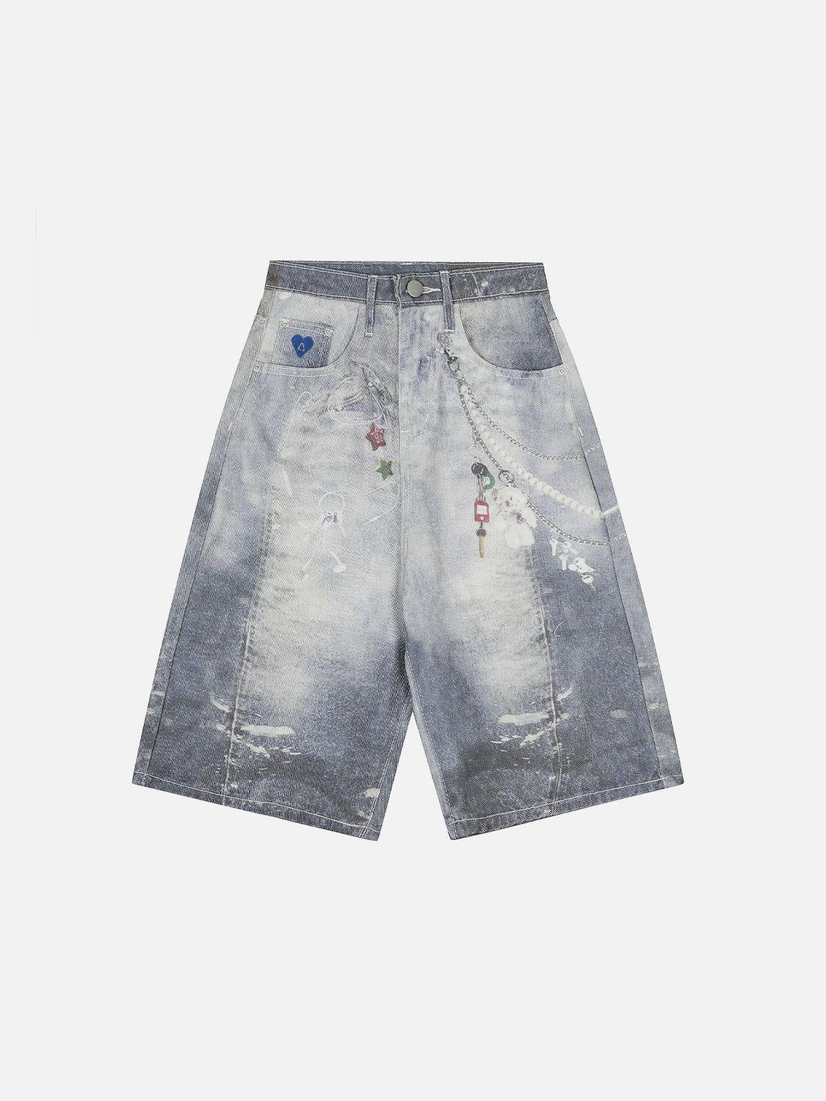 Aelfric Eden Print Longline Jorts Product Image