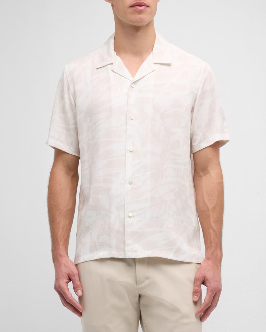 Mens Irving Abstract Palms Camp Shirt Product Image