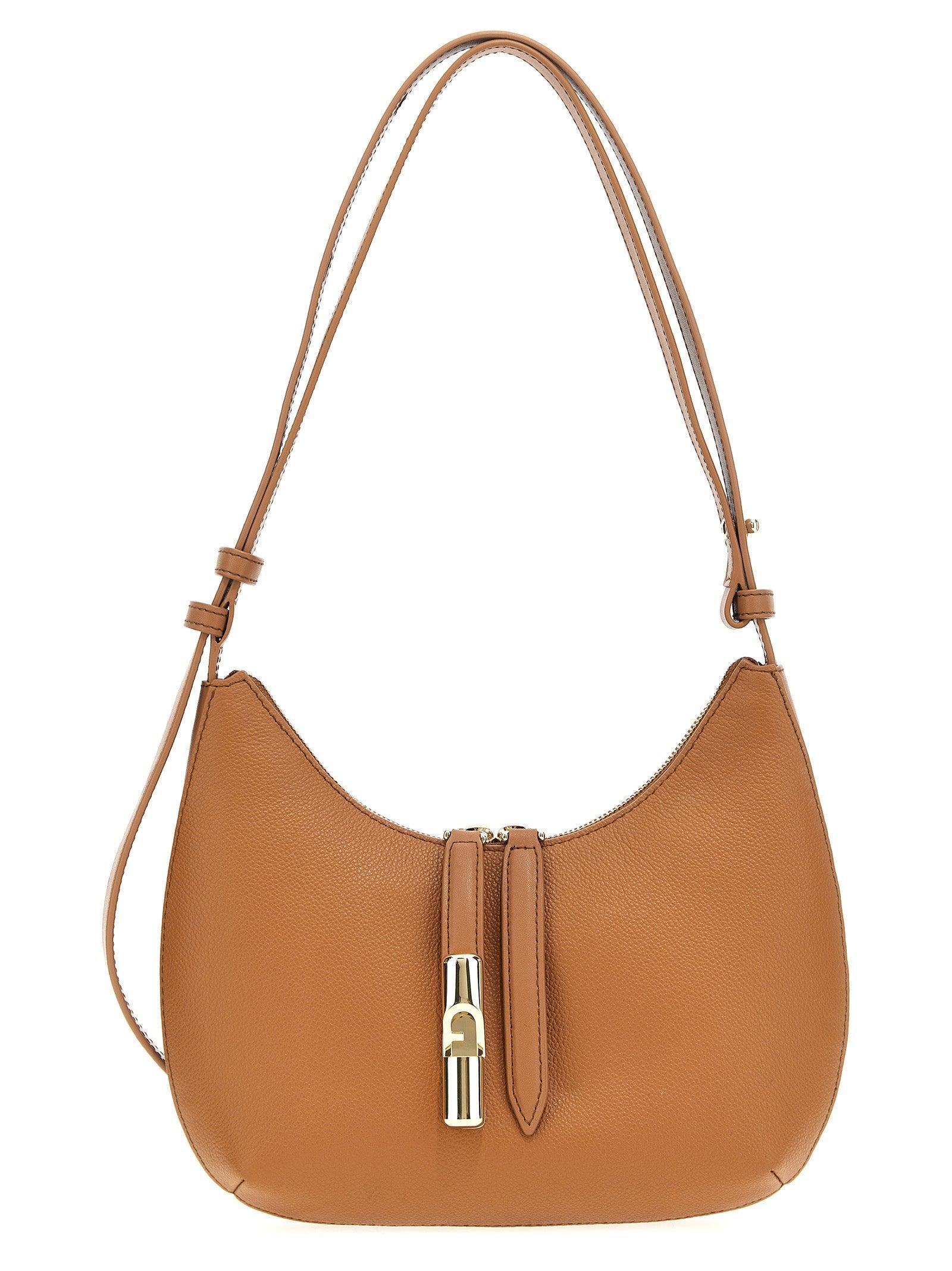 FURLA Goccia S Crossbody Bags Brown Product Image