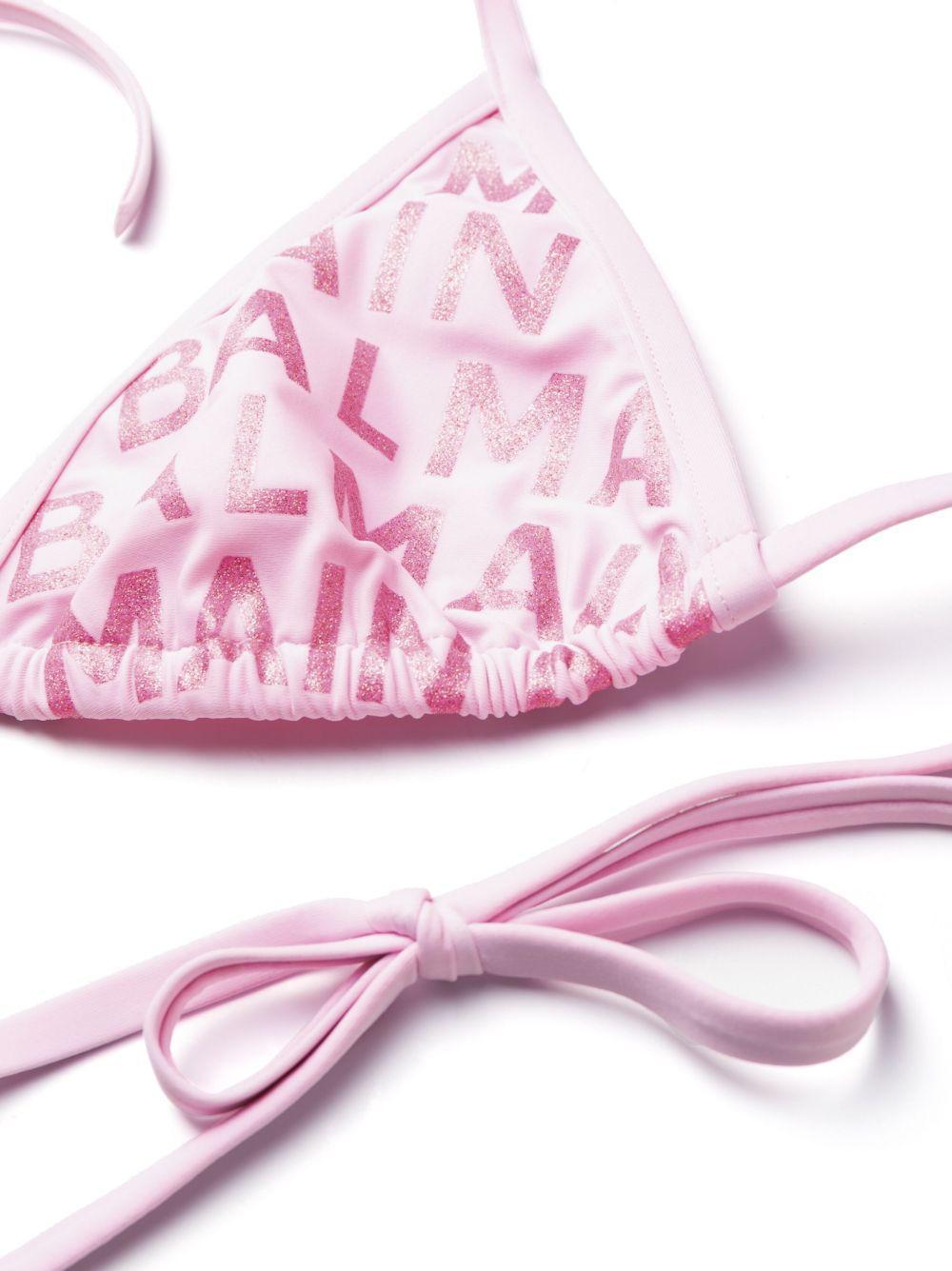 logo-print bikini set Product Image