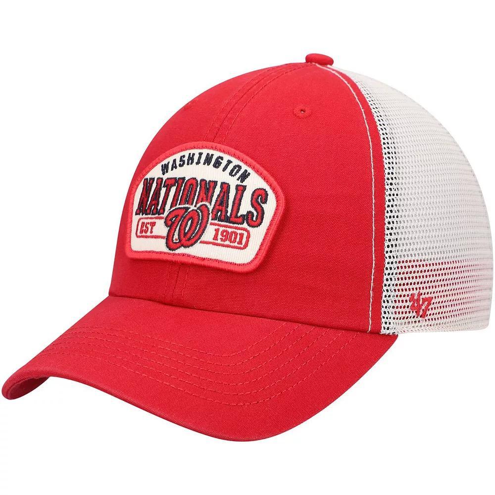 Mens 47 Washington Nationals Penwald Clean Up Trucker Snapback Hat Product Image