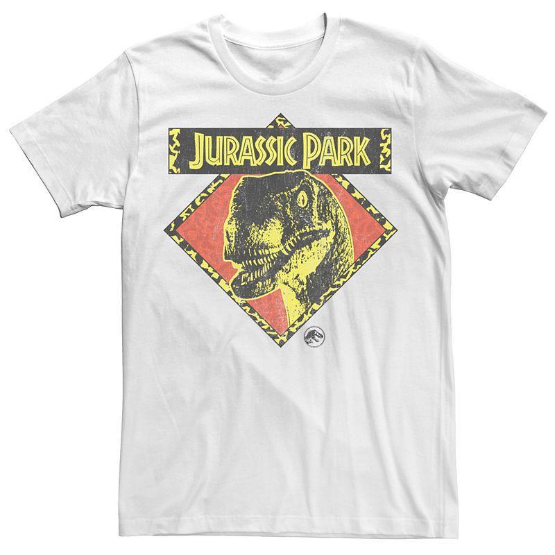 Mens Jurassic Park Distress Raptor Stare Tee Product Image