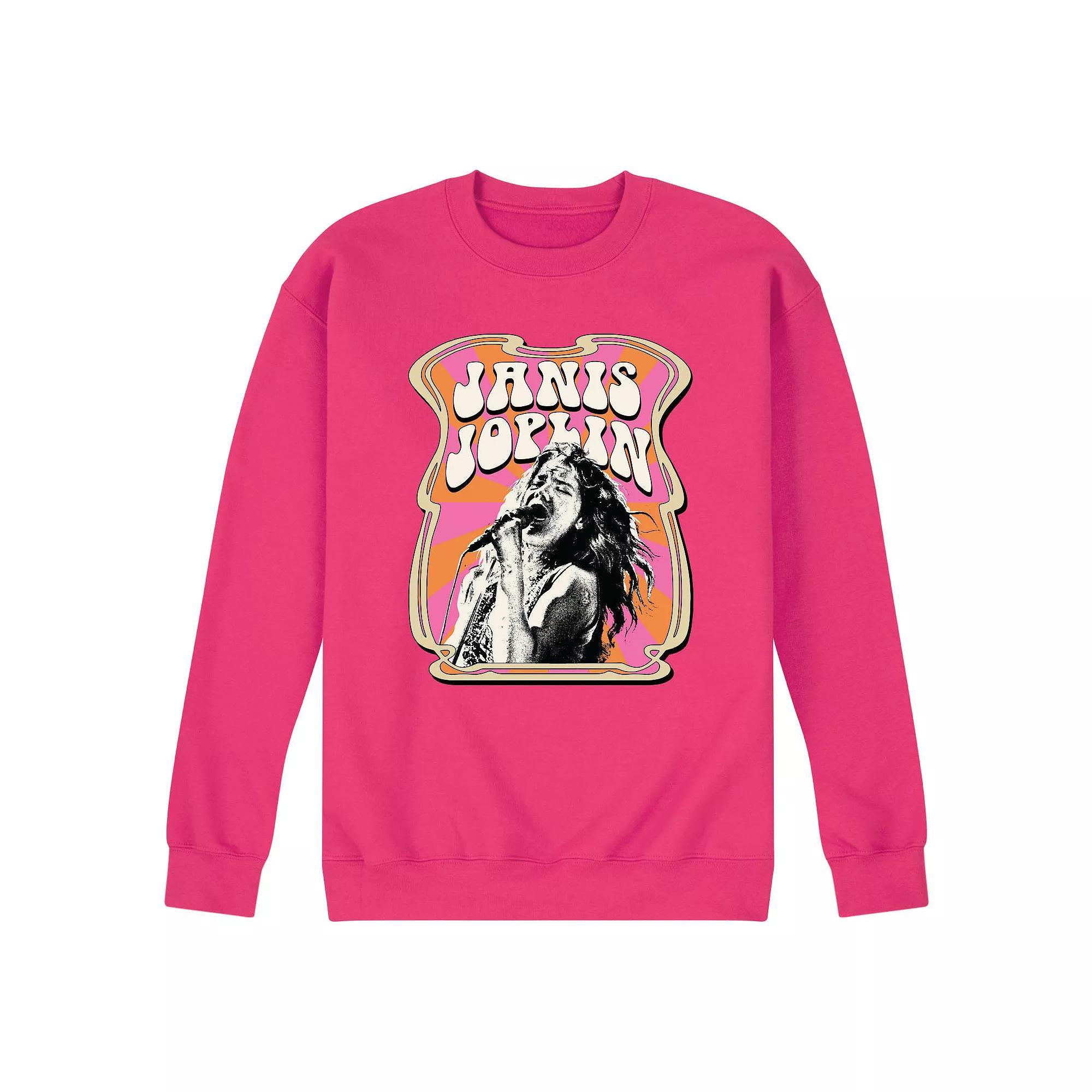 Men's Janis Joplin Poster Sweatshirt,  Product Image