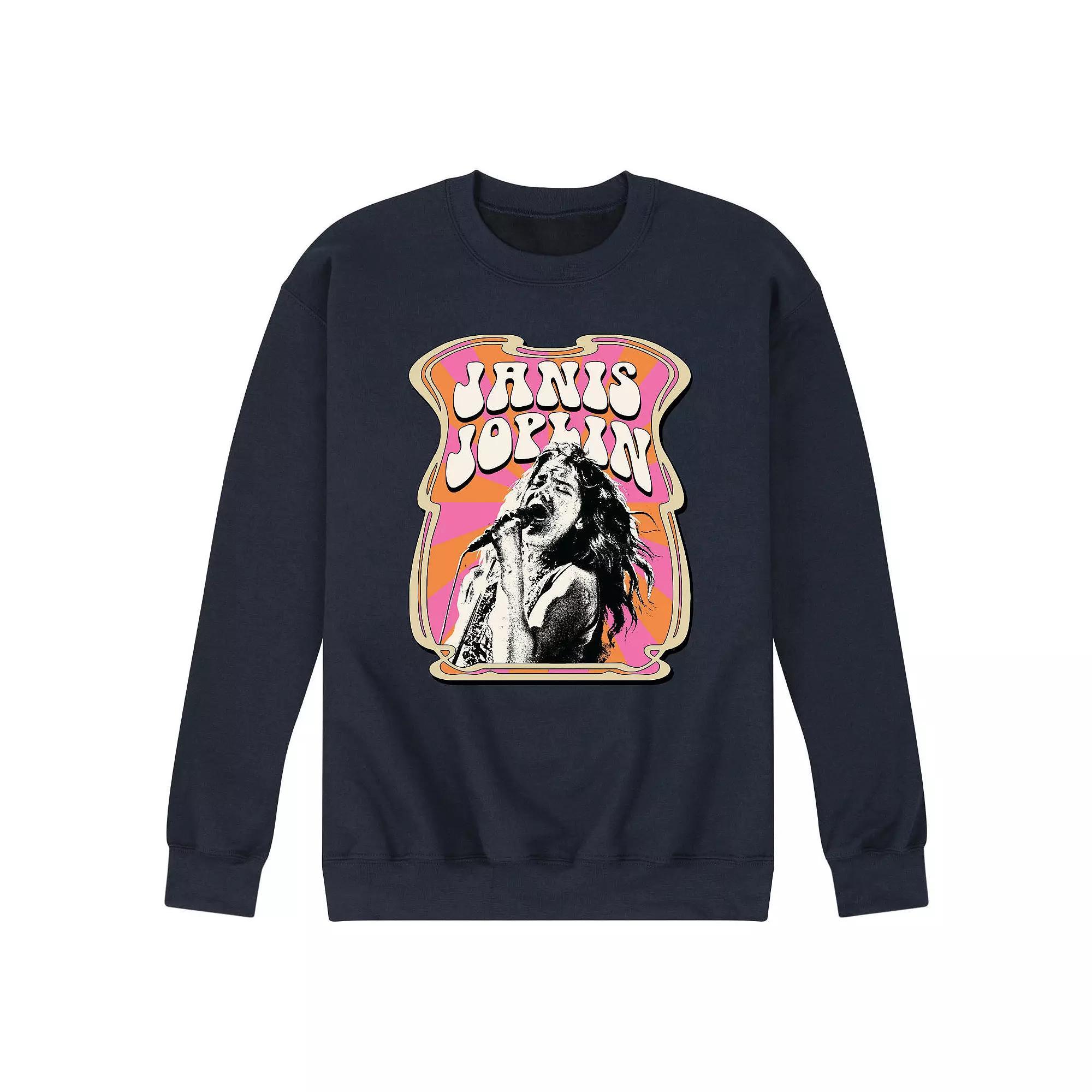 Men's Janis Joplin Poster Sweatshirt,  Product Image