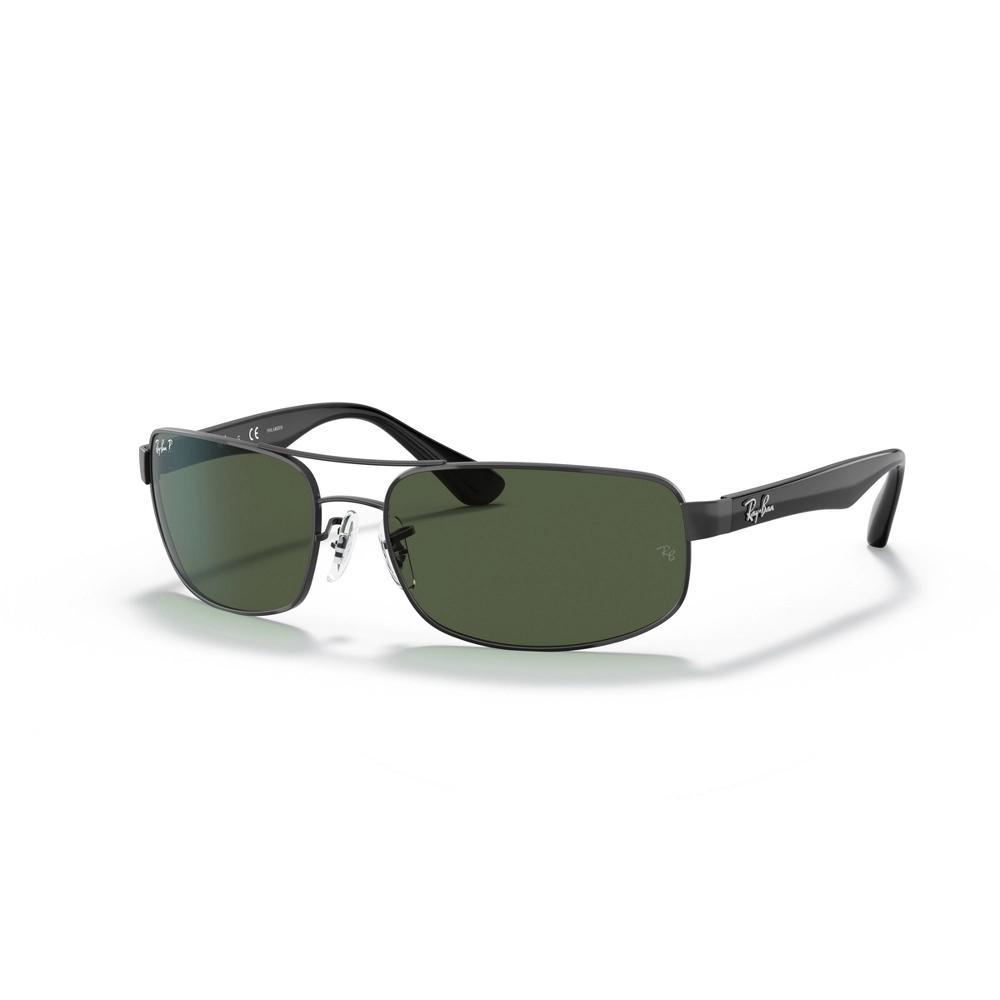 Ray-Ban Rb3445 Sunglasses Frame Green Lenses Polarized Product Image