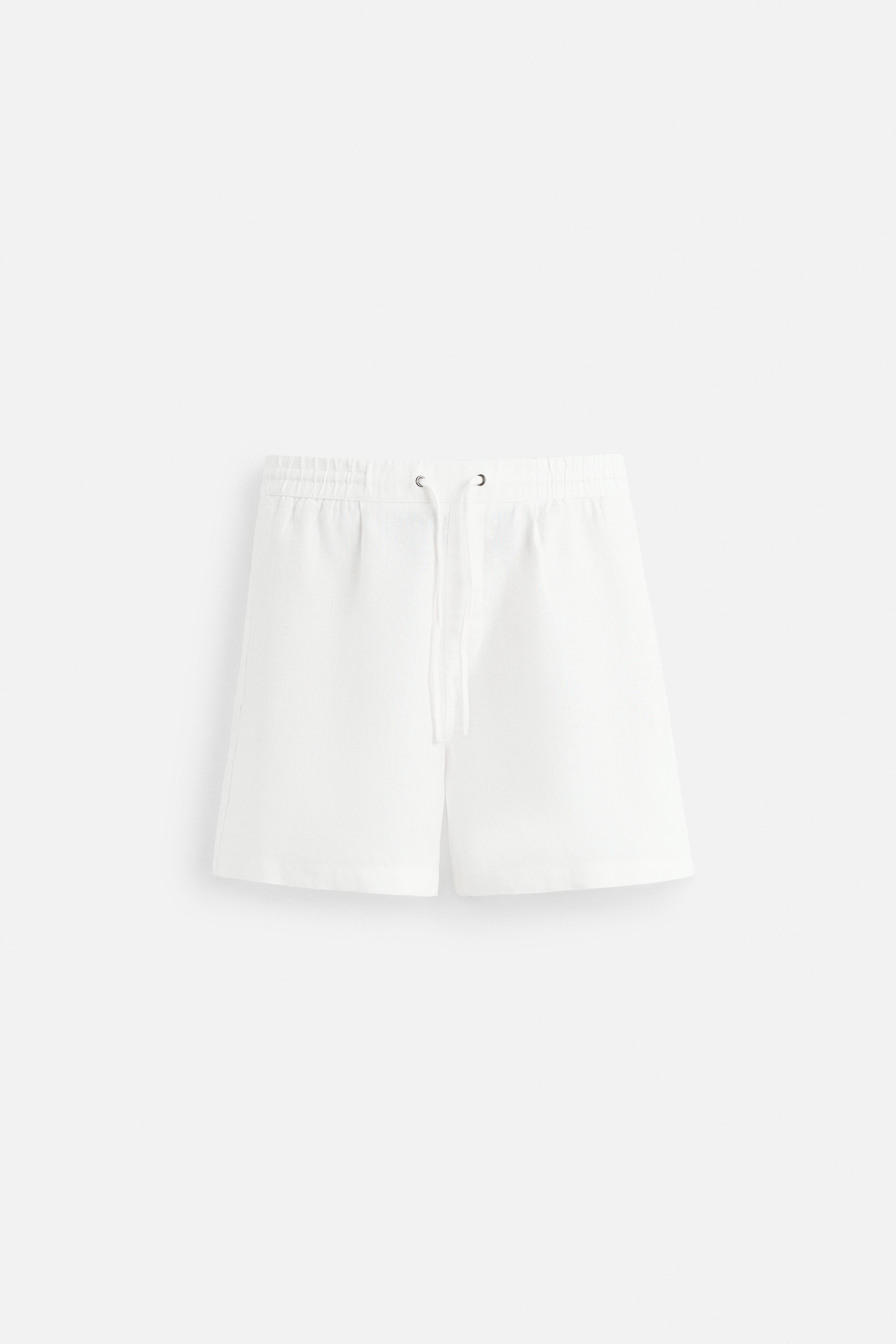 100% LINEN SHORTS Product Image