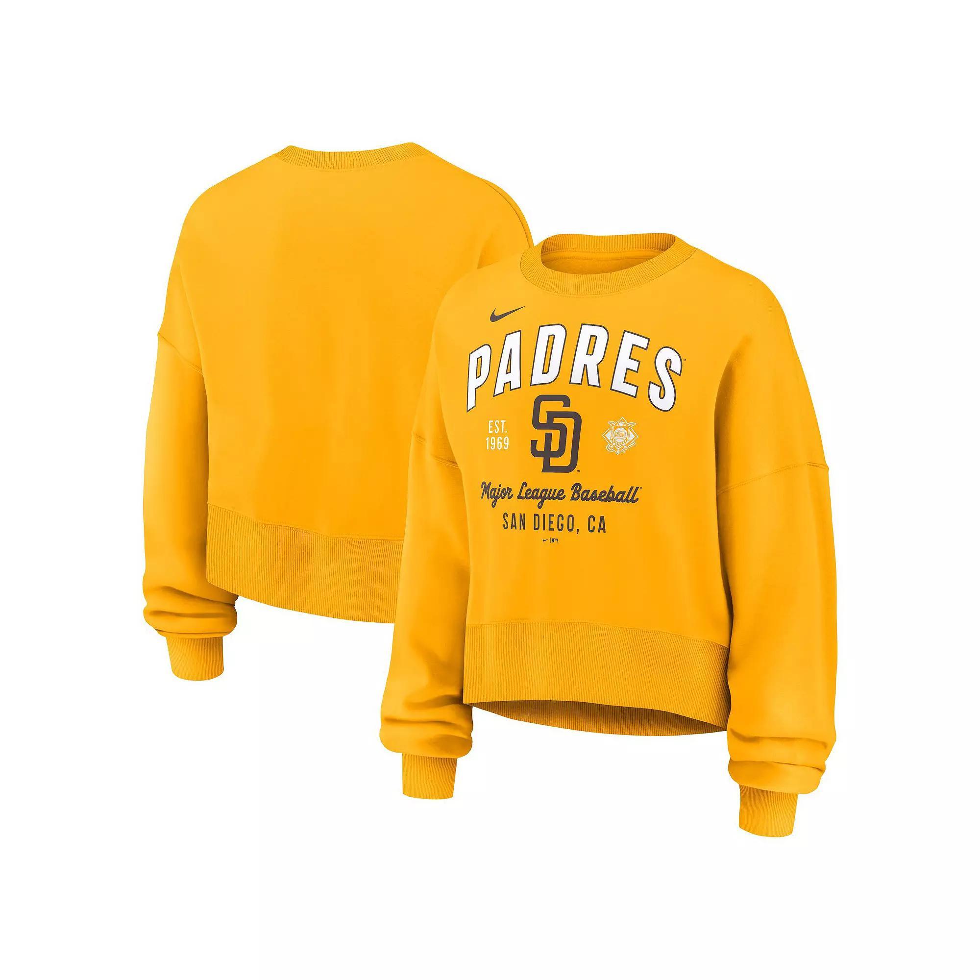 Women's Nike Gold San Diego Padres Over Product Image