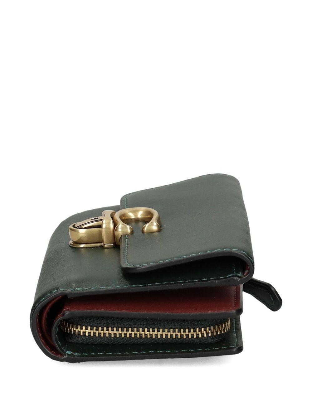 clasp-fastening zip wallet Product Image