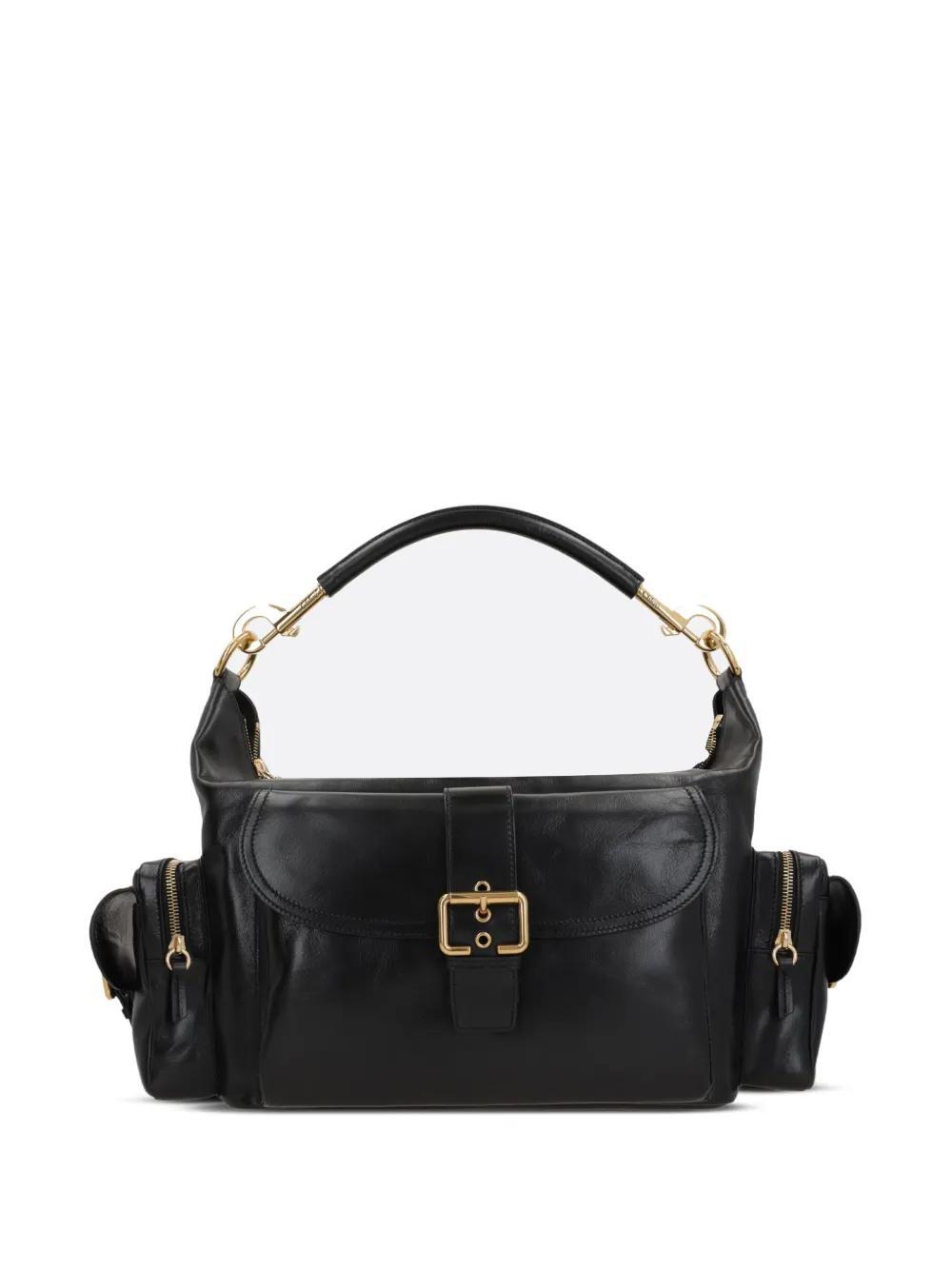 Camera Shoulder Bag In Black Product Image