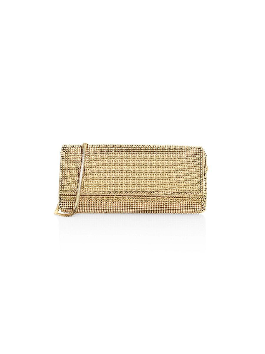 Womens Pyramid Mesh Clutch Product Image