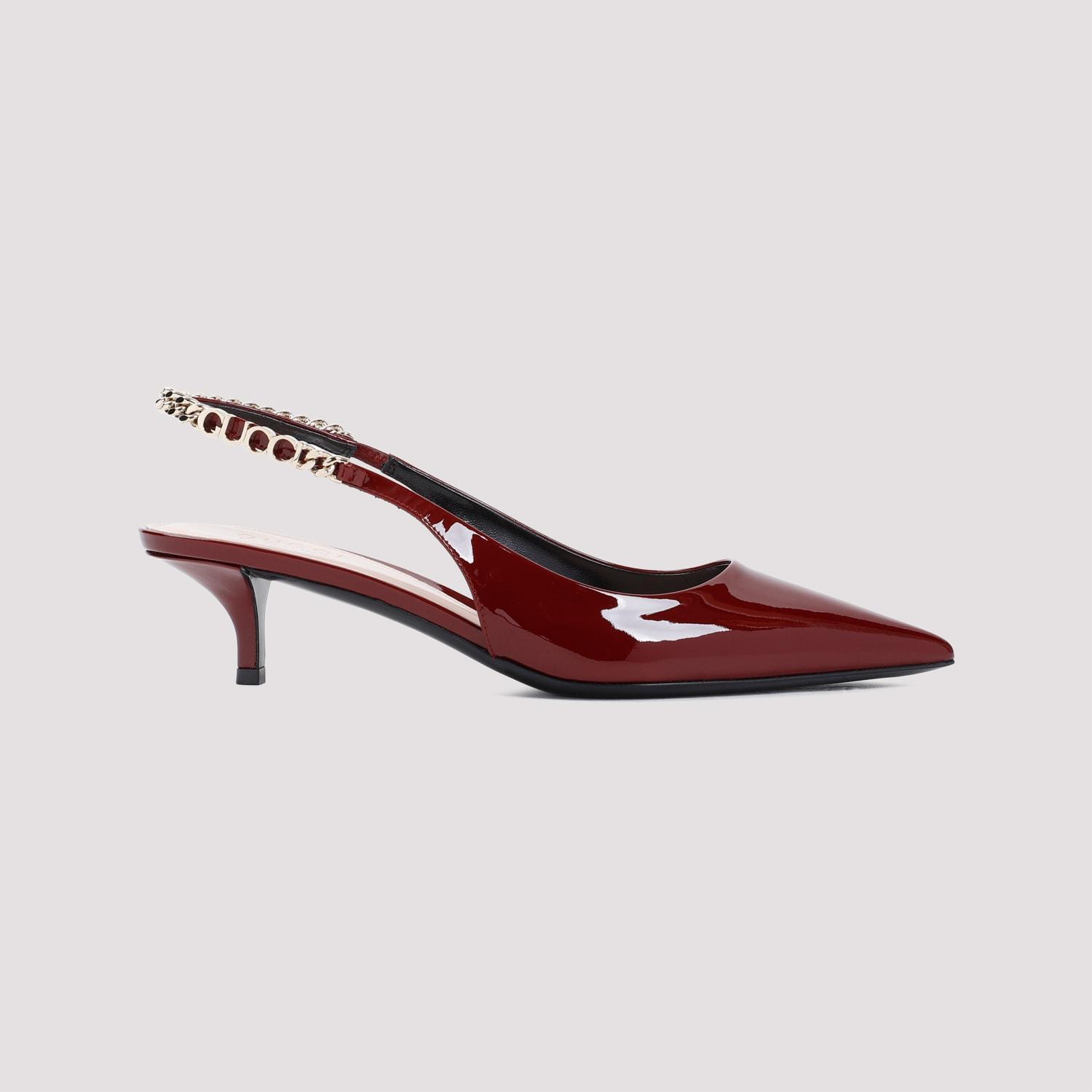 Signoria Slingback Pump In Red Product Image