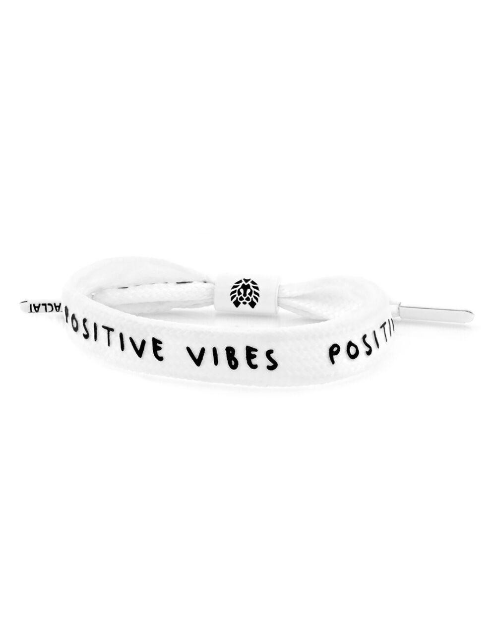 RASTACLAT Positive Vibes White Bracelet Product Image