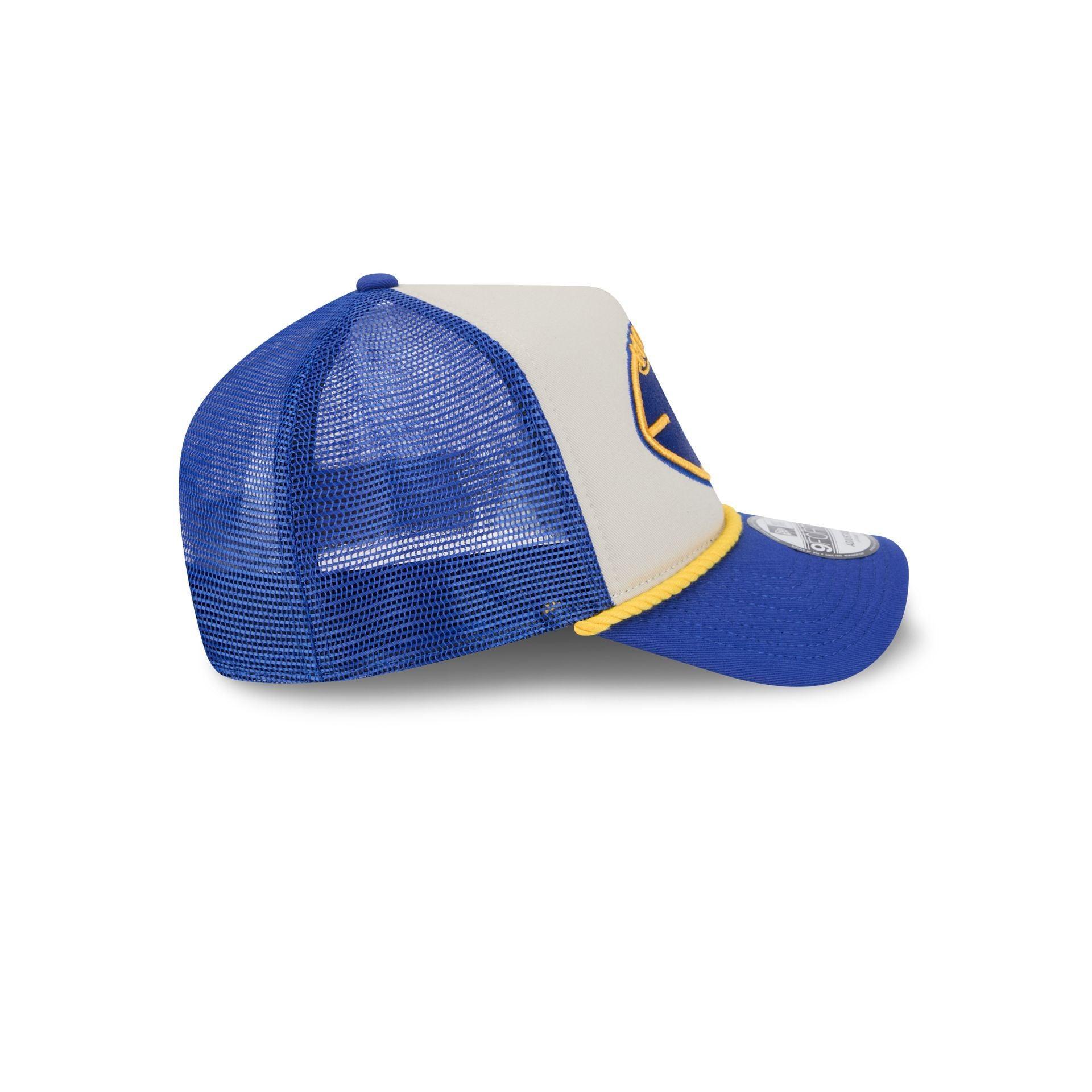 Los Angeles Rams 2024 Historic Sideline 9FORTY A-Frame Snapback Hat Male Product Image