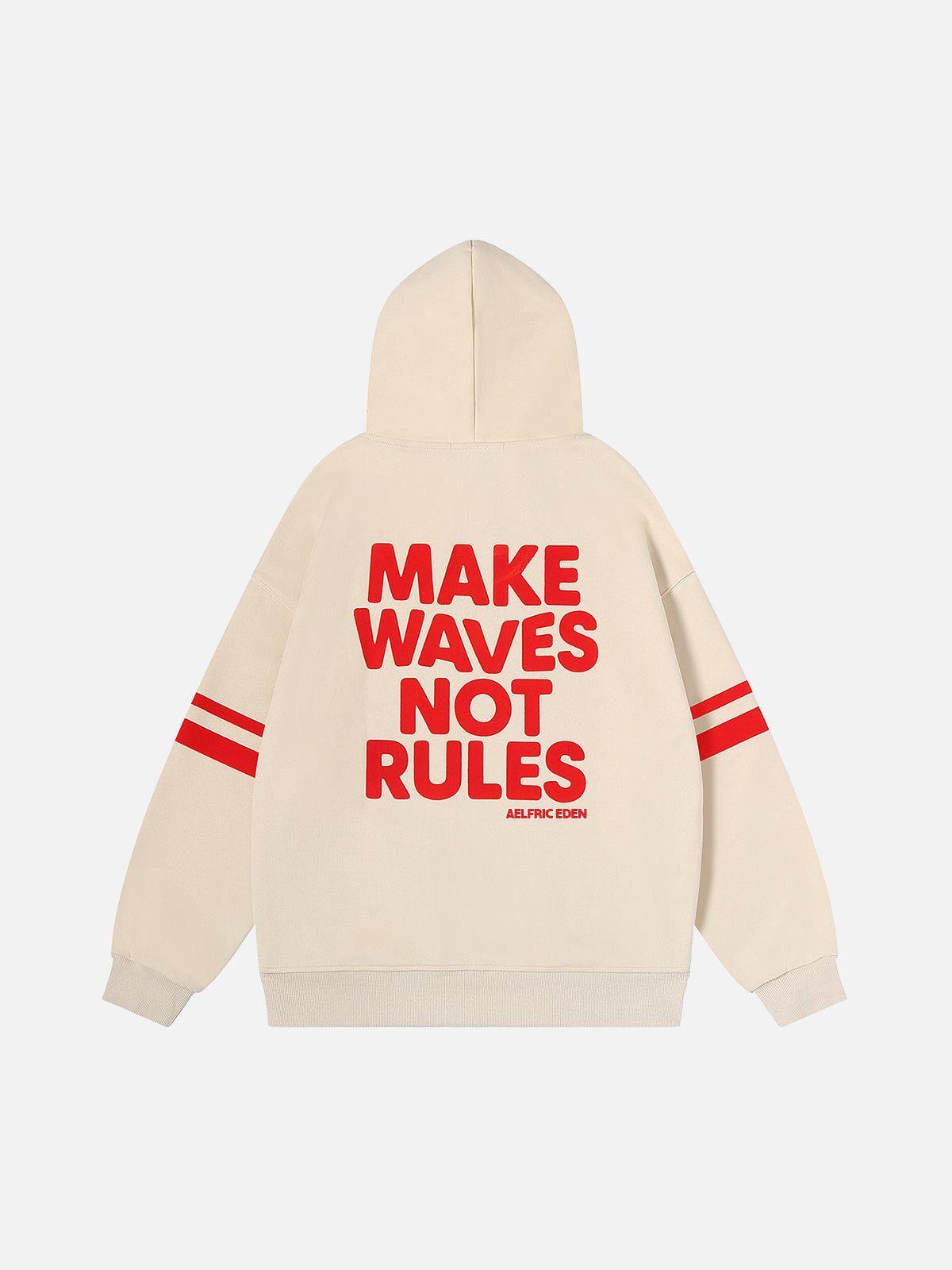 Aelfric Eden Oversized  Embroidery Tiger Hoodie Product Image