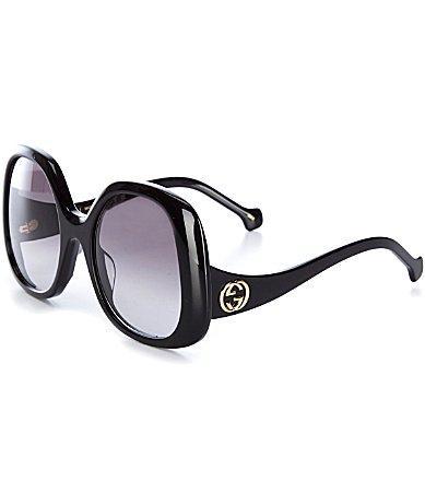 GG Oversized Round Injection Plastic Sunglasses Product Image