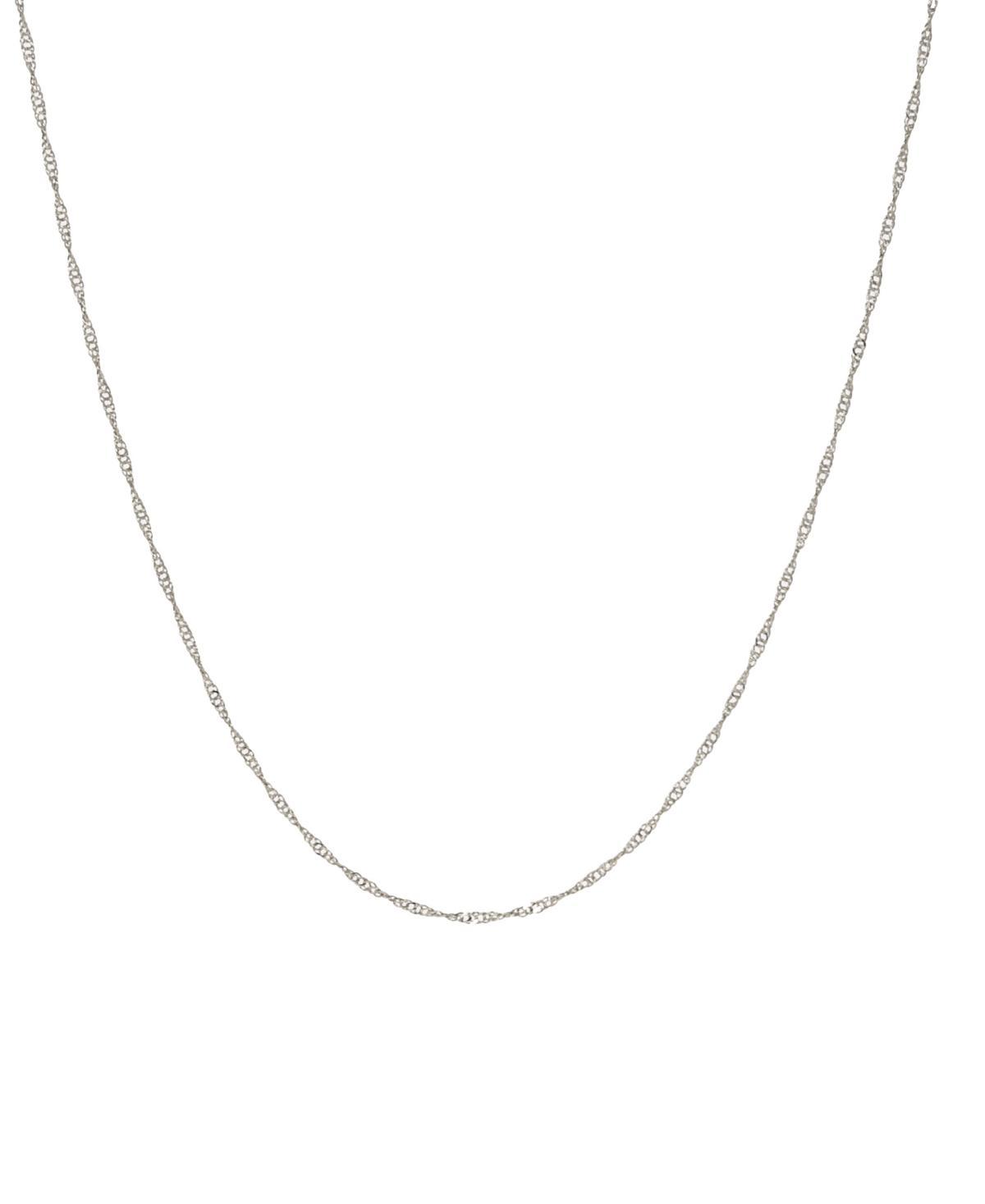 1928 Silver Tone Twisted Design Chain, Womens, Gray Product Image