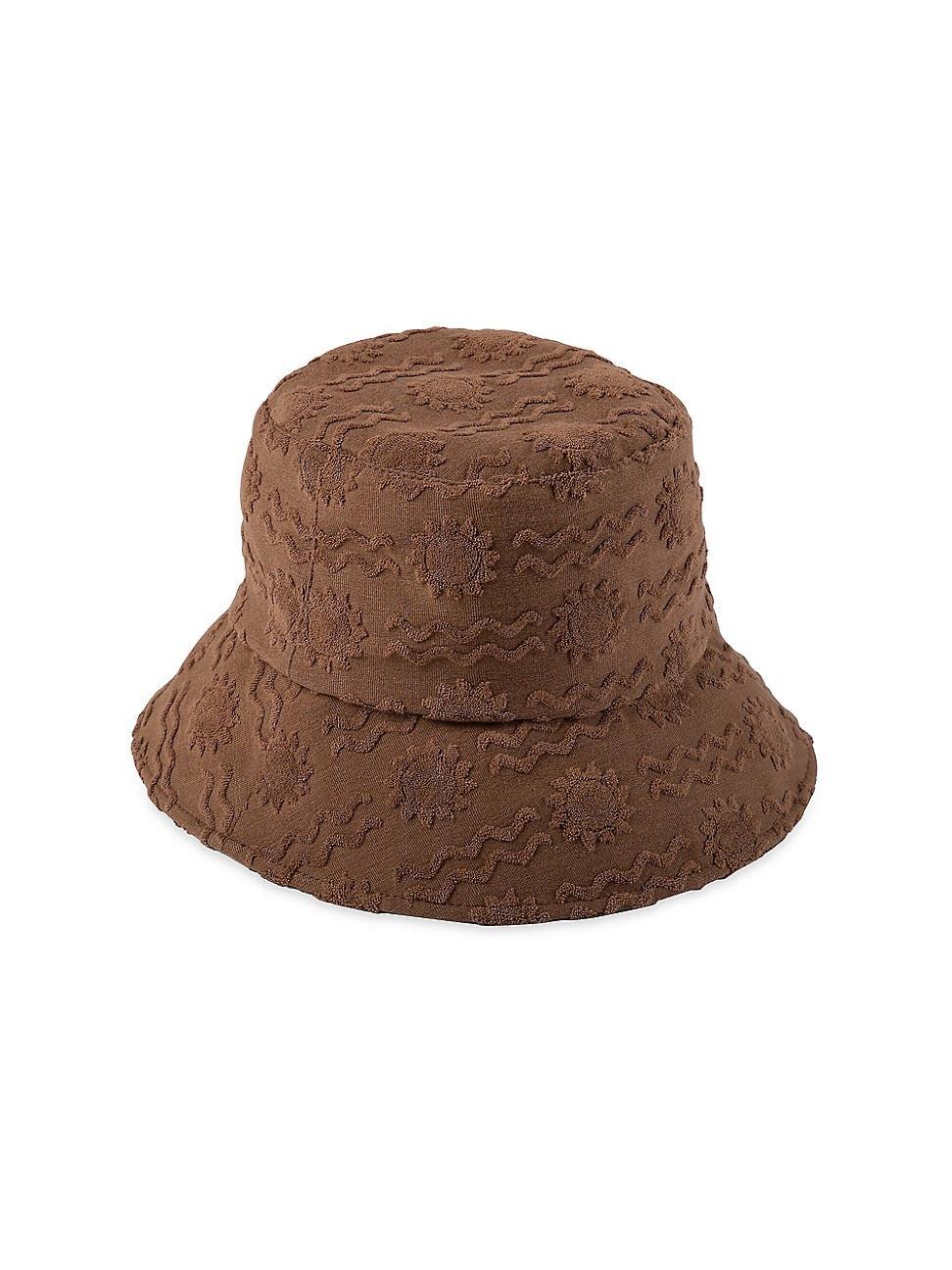 Womens Wave Terry Bucket Hat Product Image