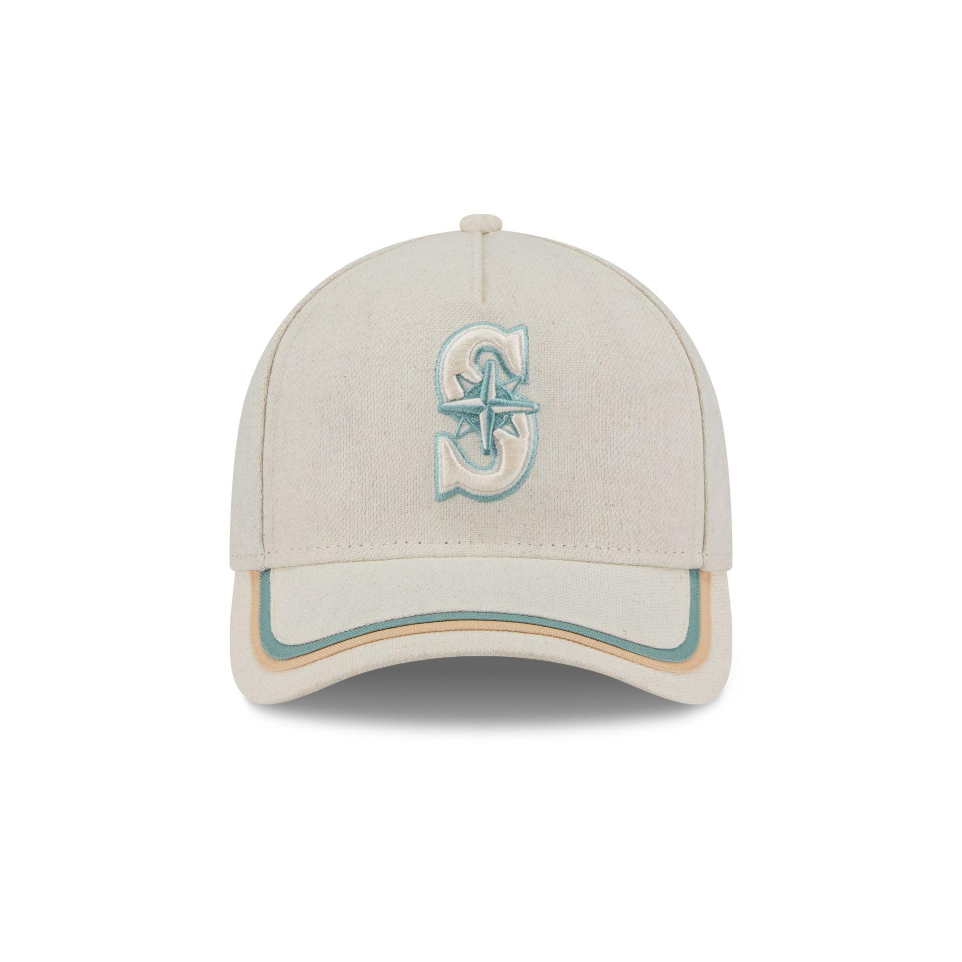 Seattle Mariners Neutral Hemp 9FORTY M-Crown A-Frame Adjustable Hat Male Product Image
