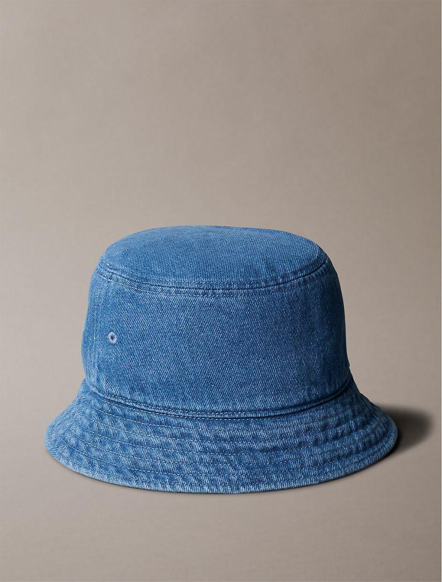 Monogram Logo Denim Bucket Hat Product Image