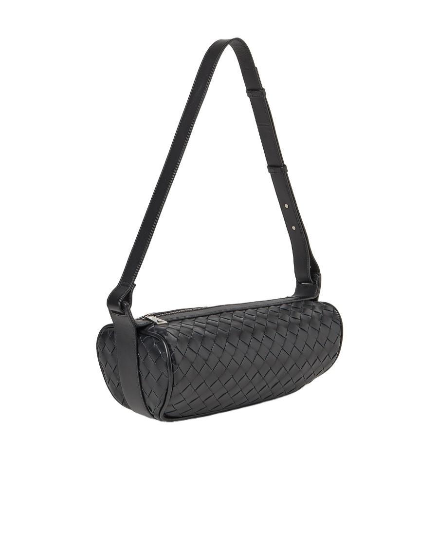 BOTTEGA VENETA Knitted Cross-body Bag In Black Product Image