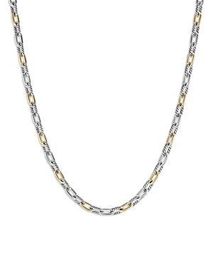 DY Madison Chain Necklace in Silver with 18K Gold, 11mm, 18L Product Image