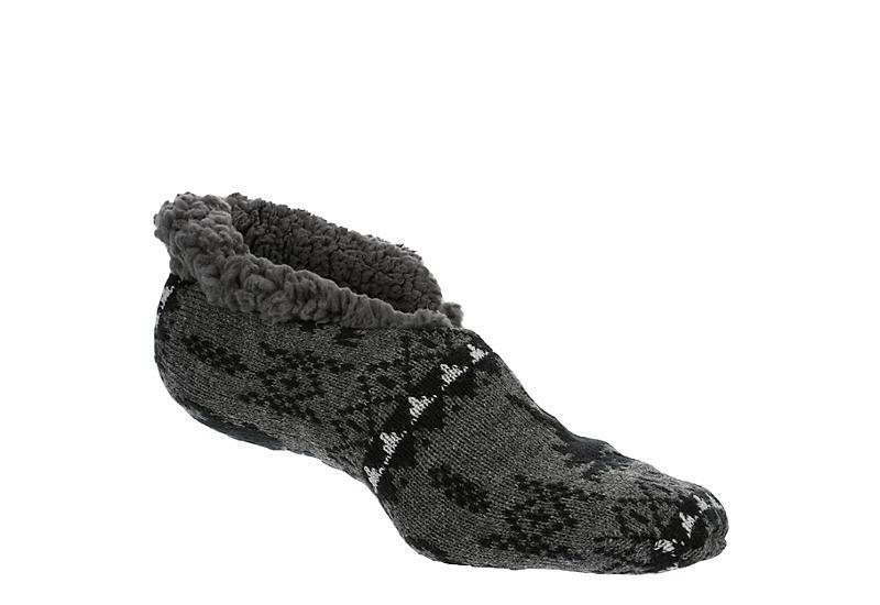 Fireside Men's Moose Slipper Sock 1 Pair Product Image