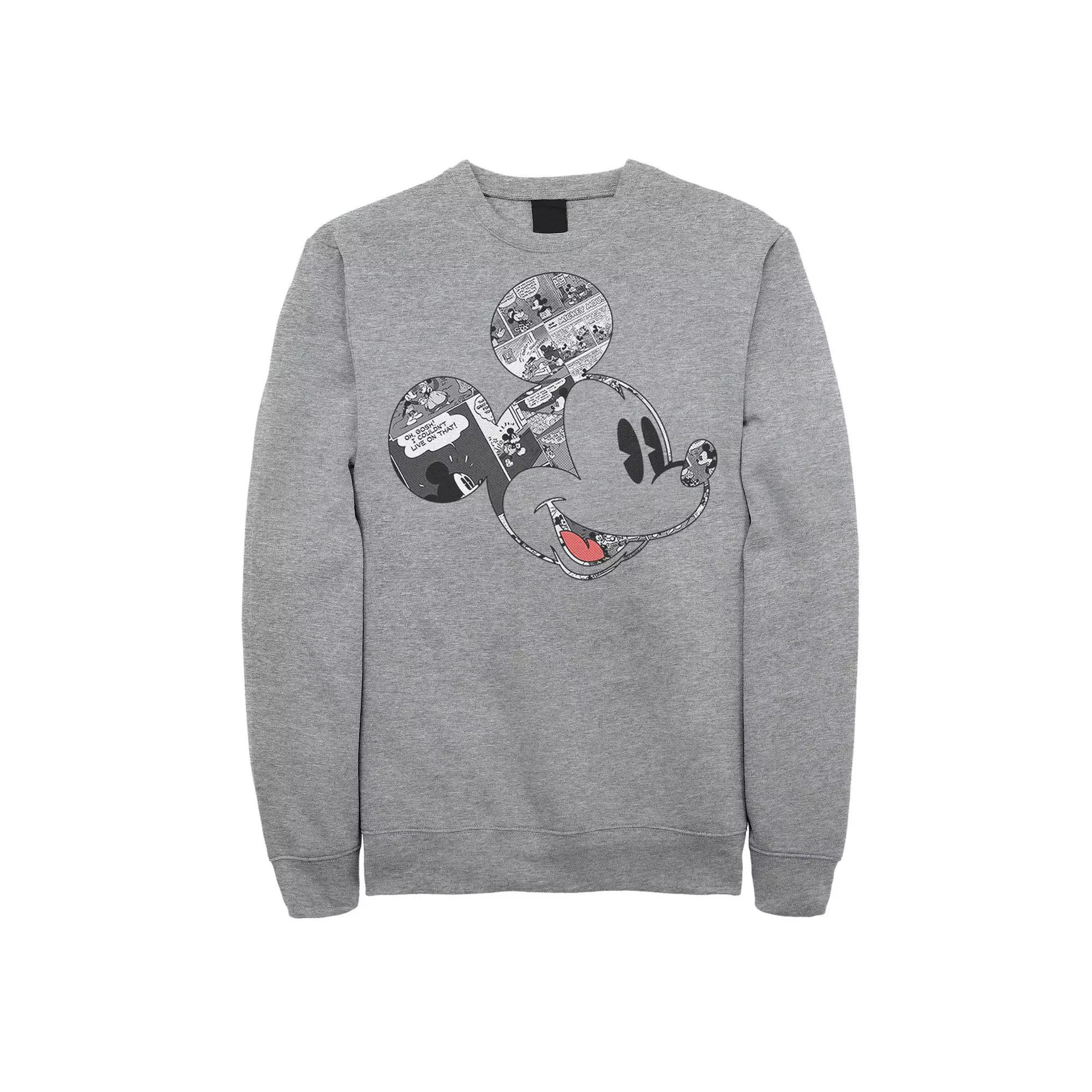 Disney's Mickey And Friends Mickey Men's Comic Fill Sweatshirt,  Product Image