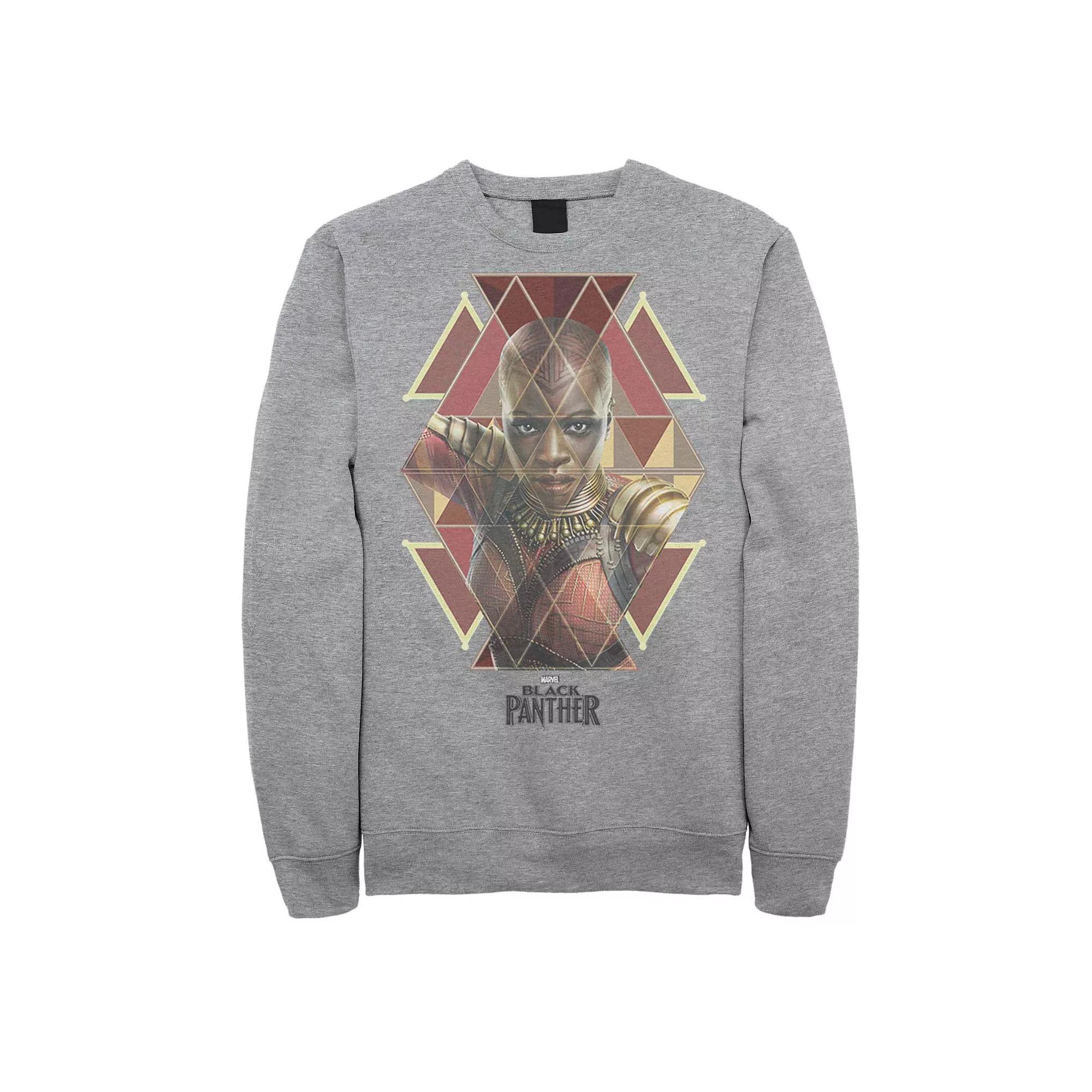 Men's Marvel Black Panther Geometric Sweatshirt,  Product Image