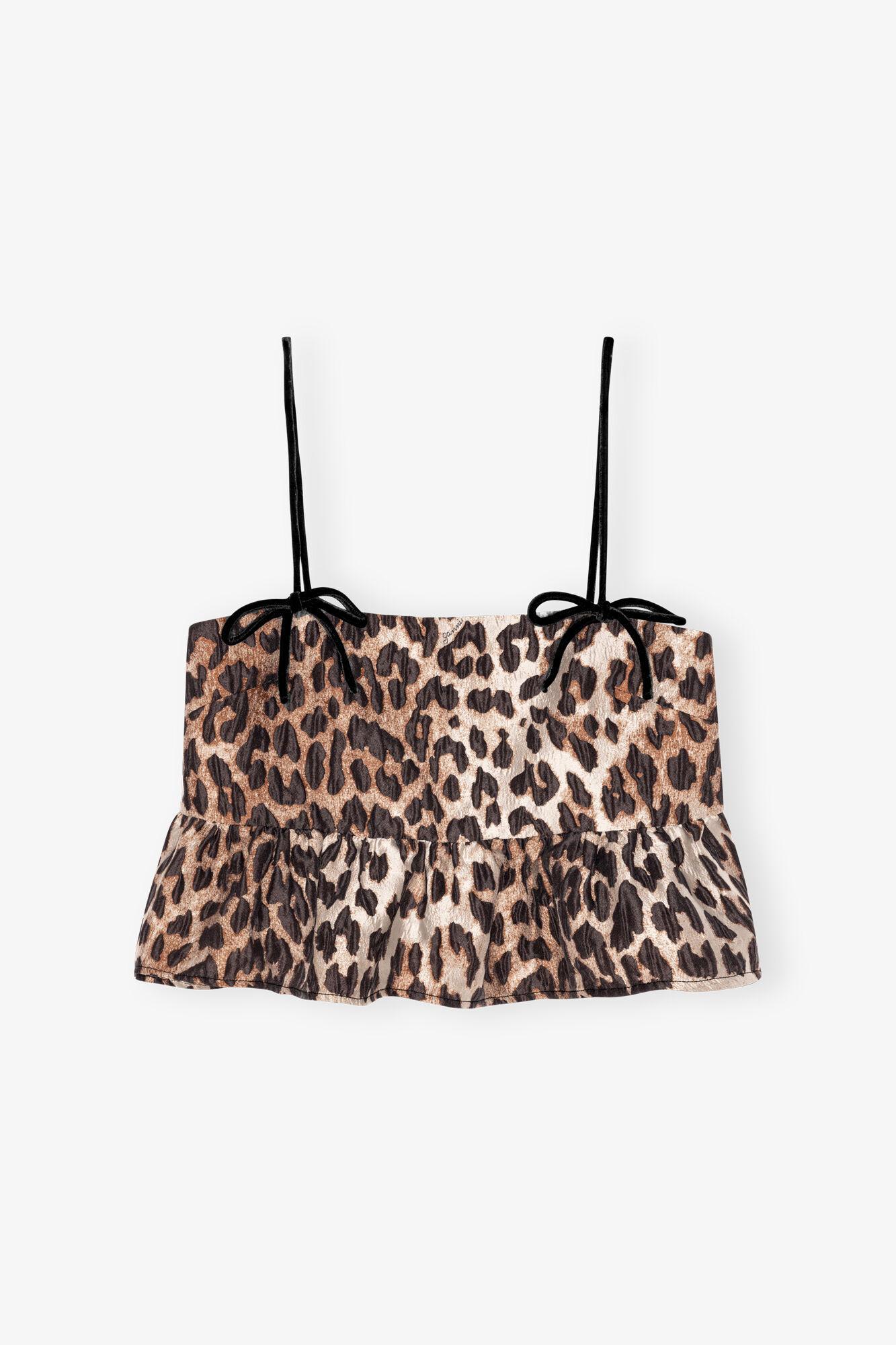 Leopard 3D Jacquard Top Product Image
