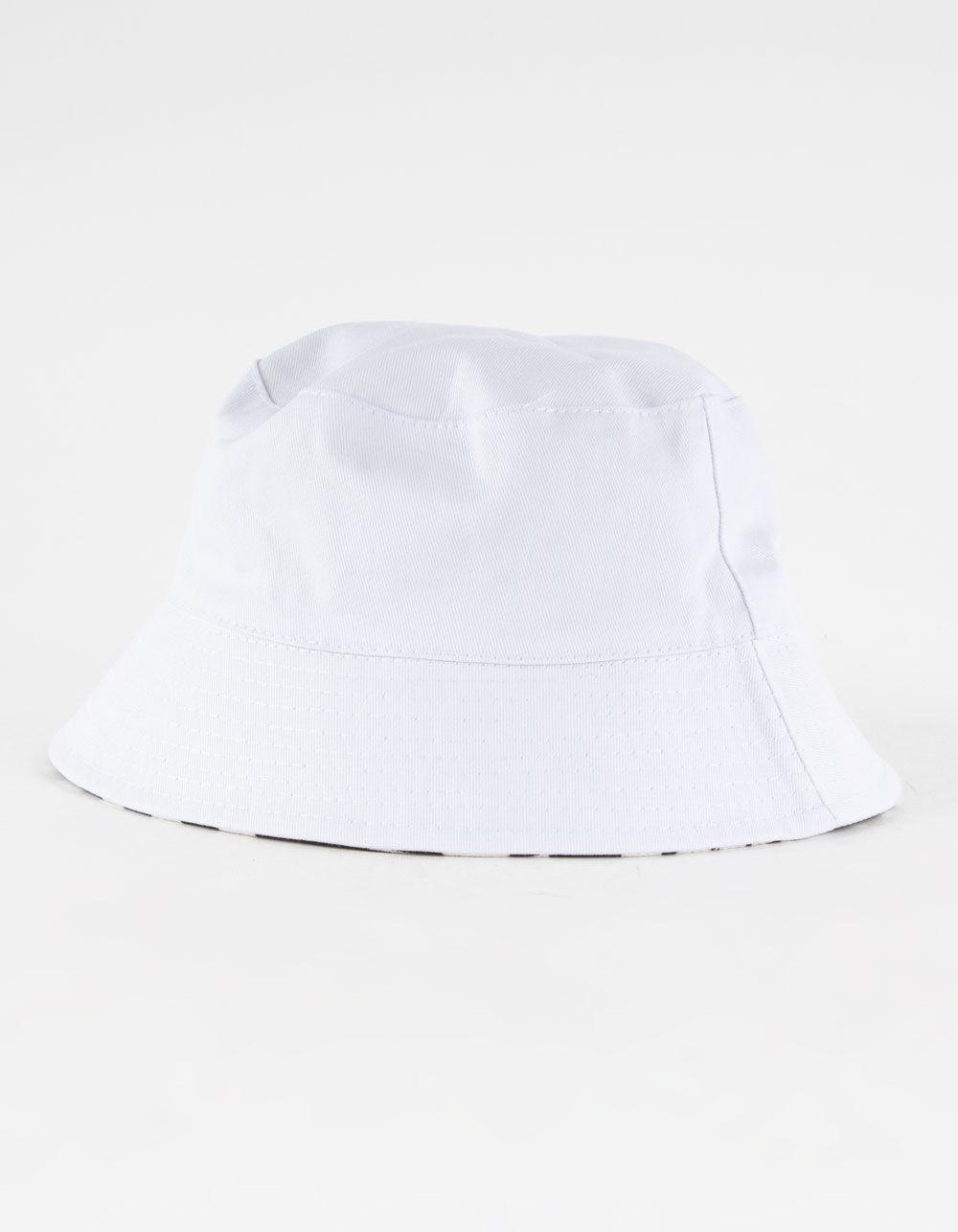 Checkered Happy Face Bucket Hat Product Image