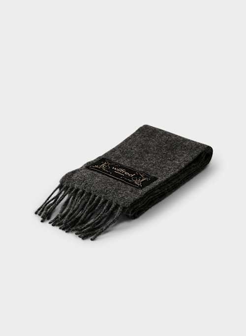 wool skinny scarf Product Image