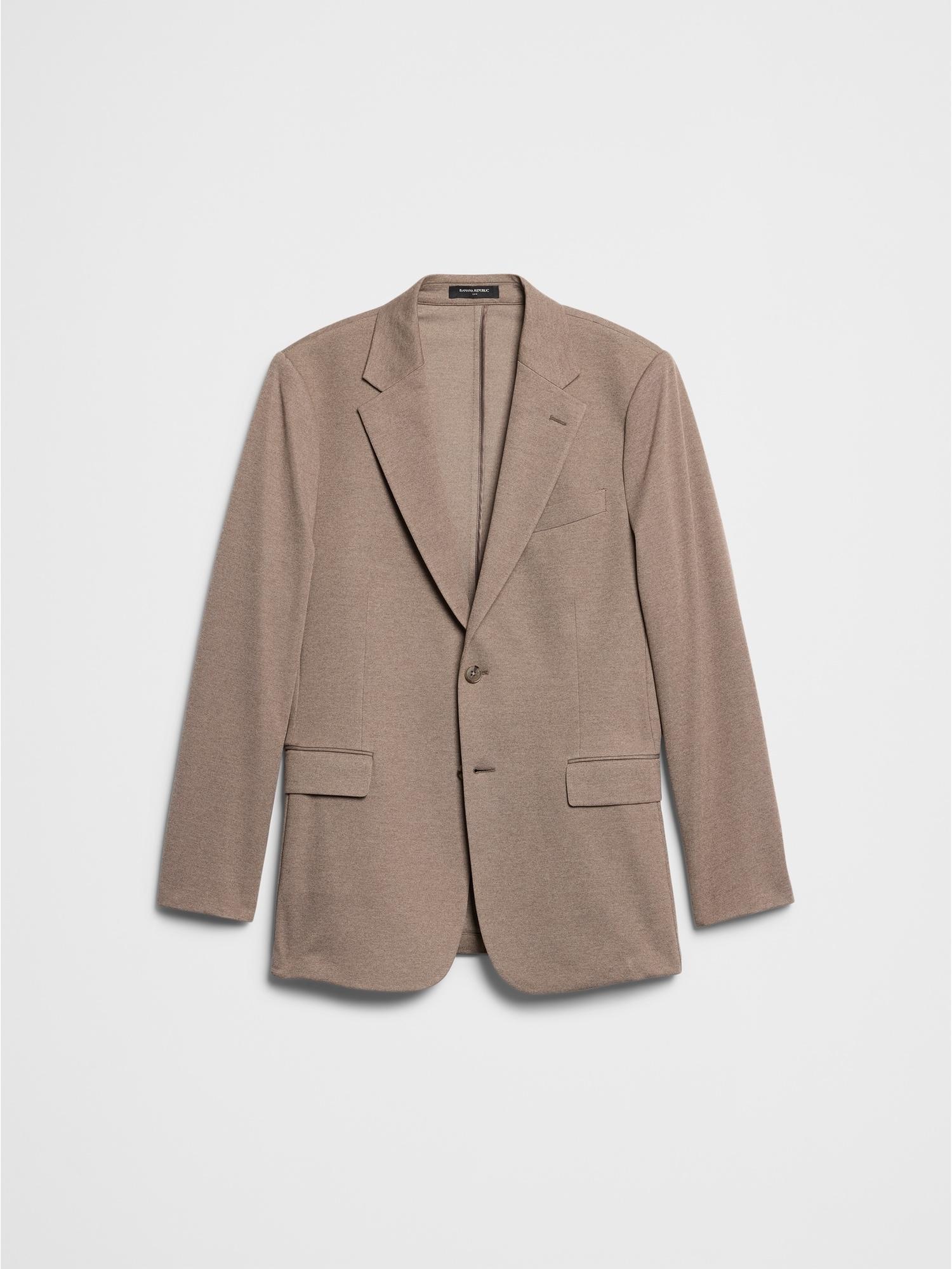 Tailored-Fit Knit Jacket Product Image