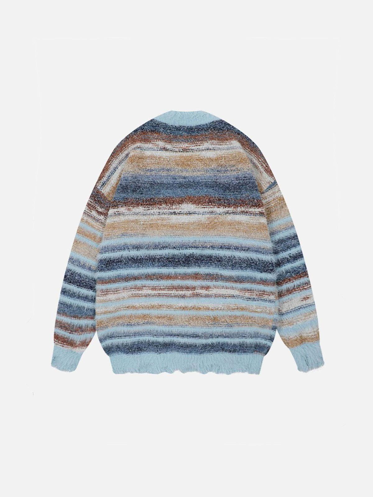 Aelfric Eden Fringe Stripe Cardigan Female Product Image