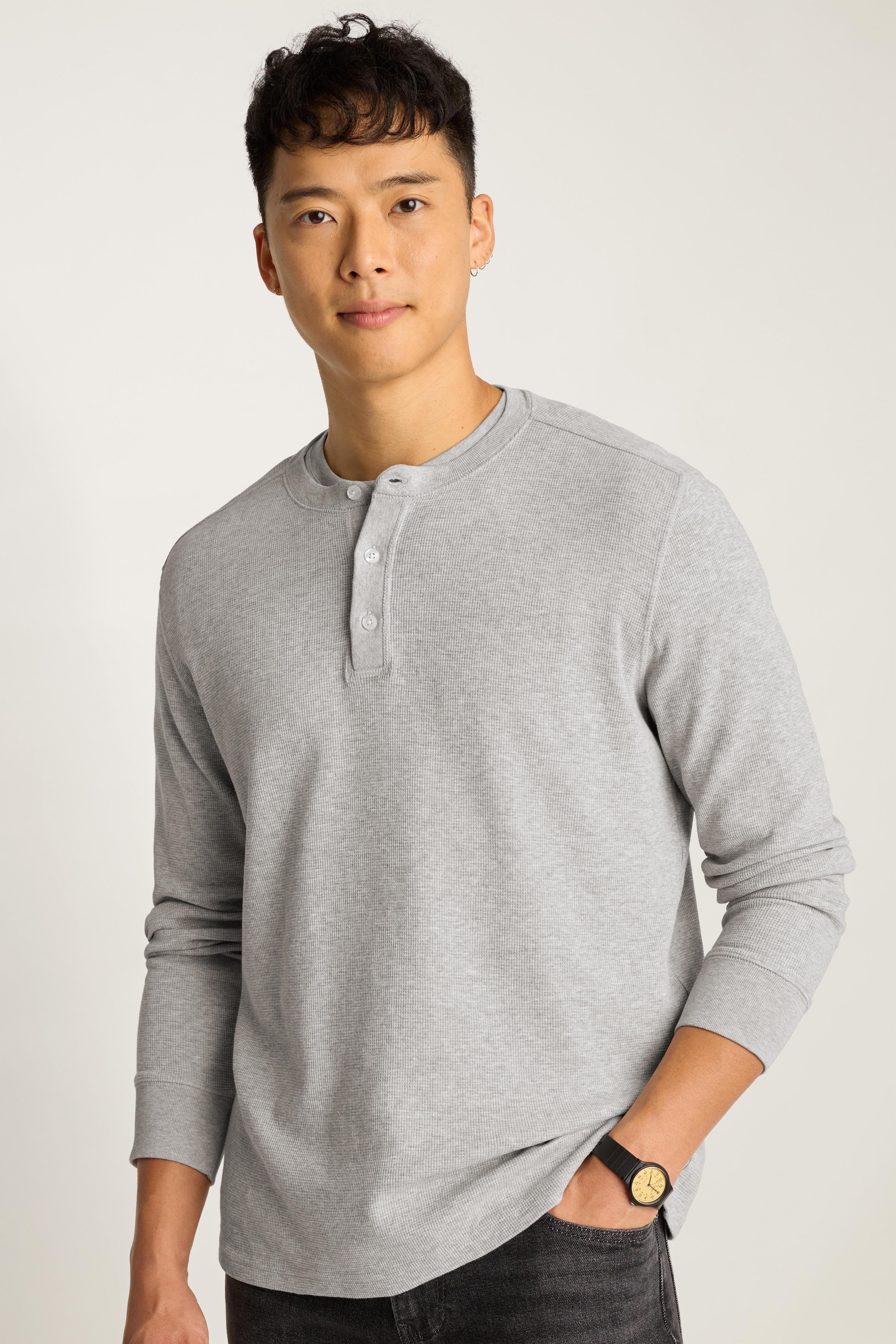 Waffle Henley Product Image