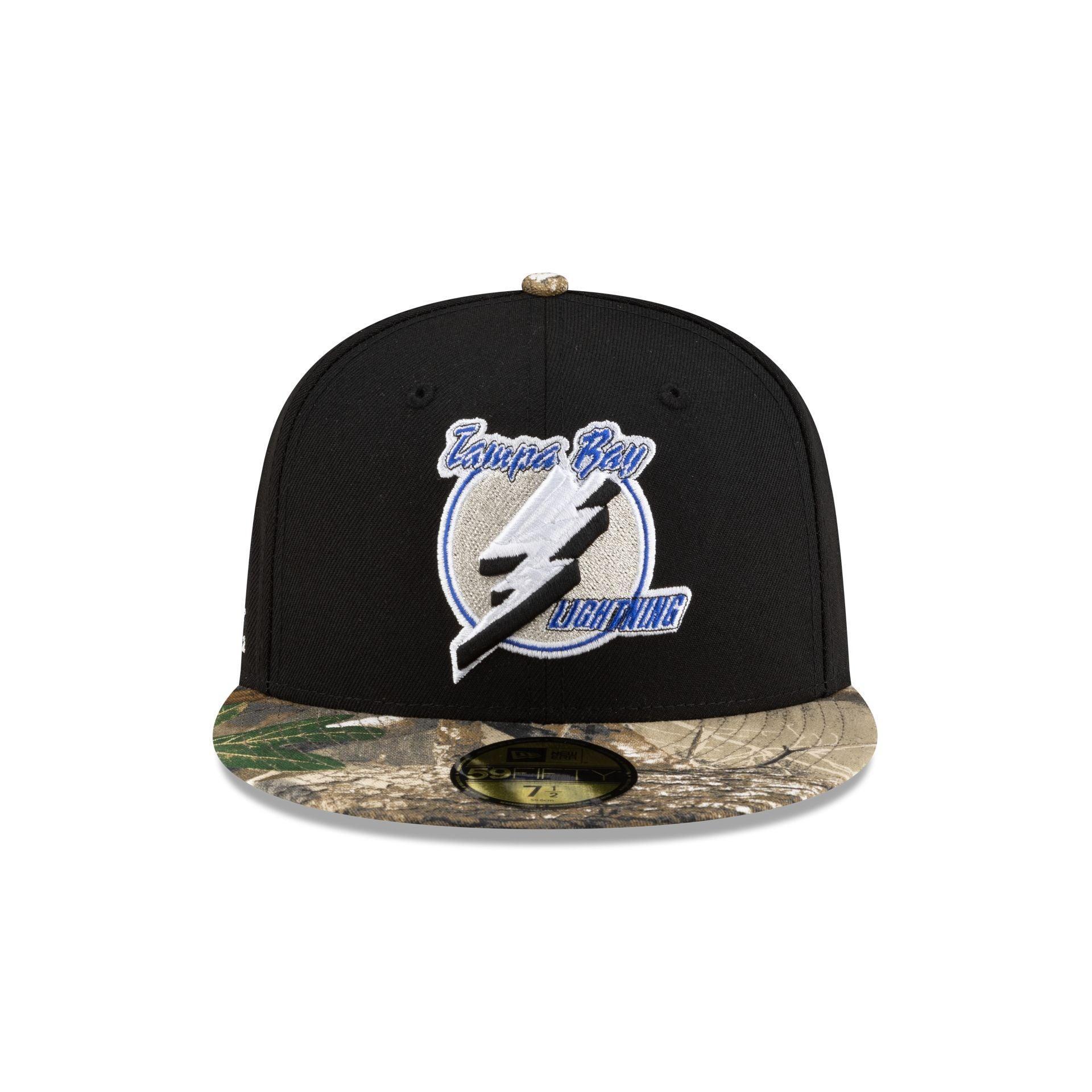 Tampa Bay Lightning Realtree Visor 59FIFTY Fitted Hat Male Product Image
