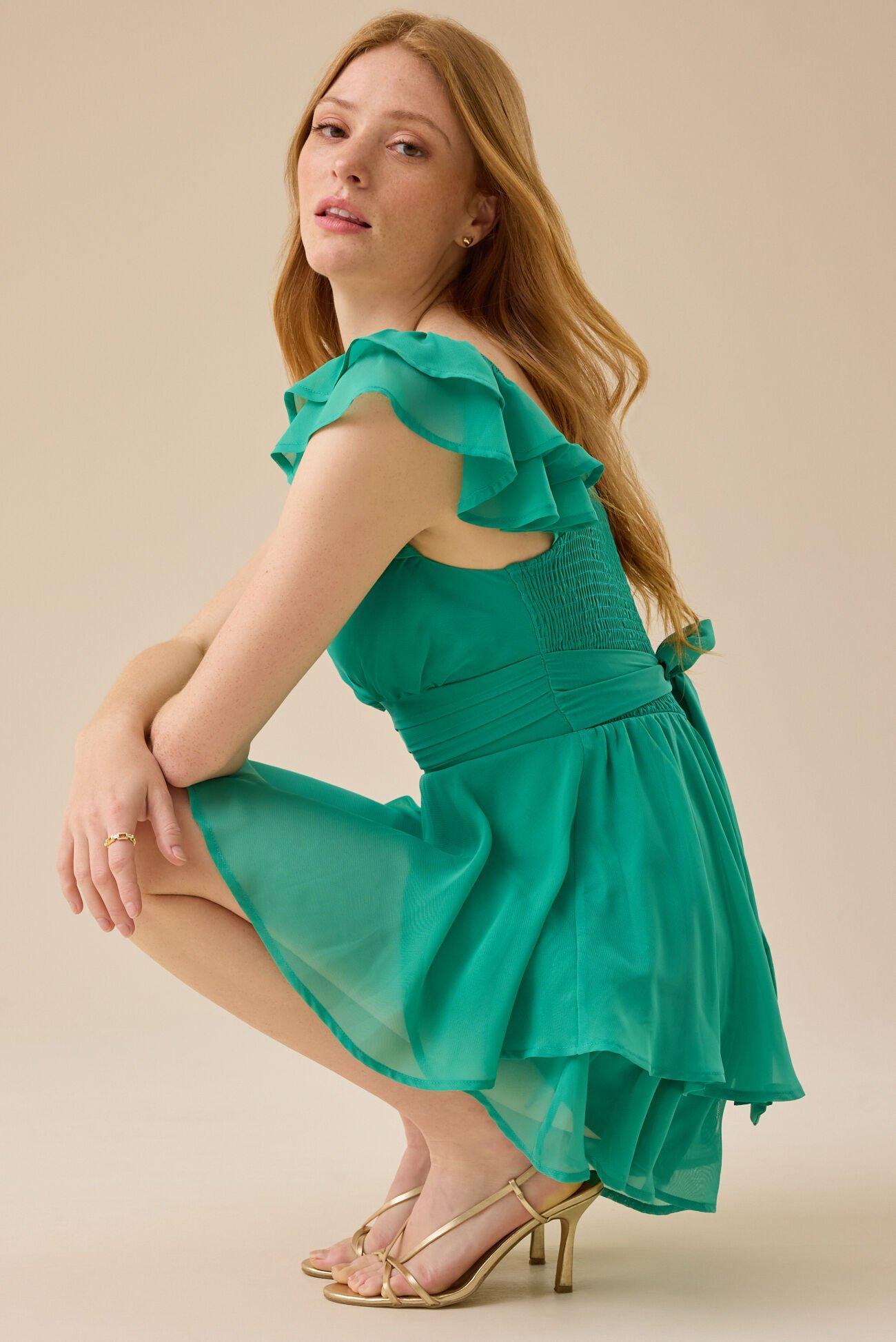 Lainey Double Layered Romper Product Image