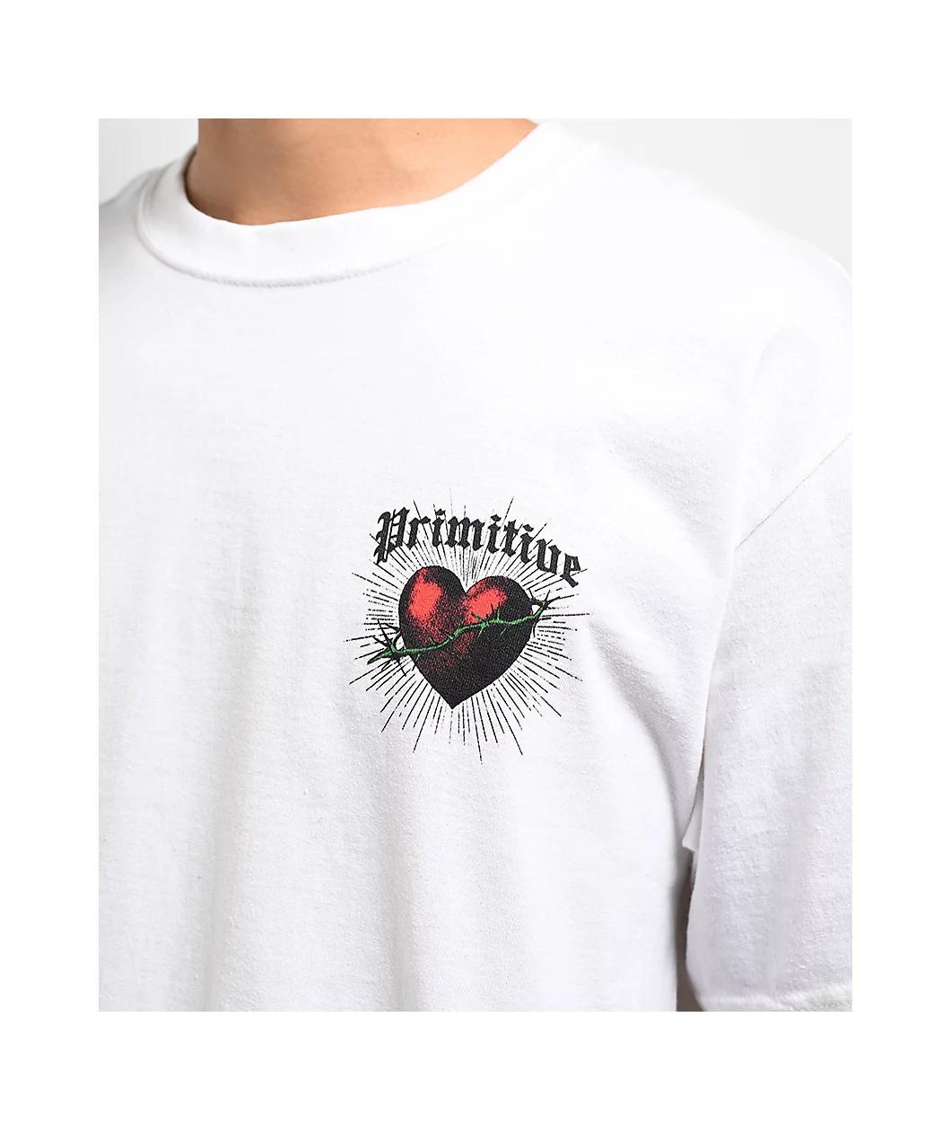 Primitive Saint White T-Shirt Product Image