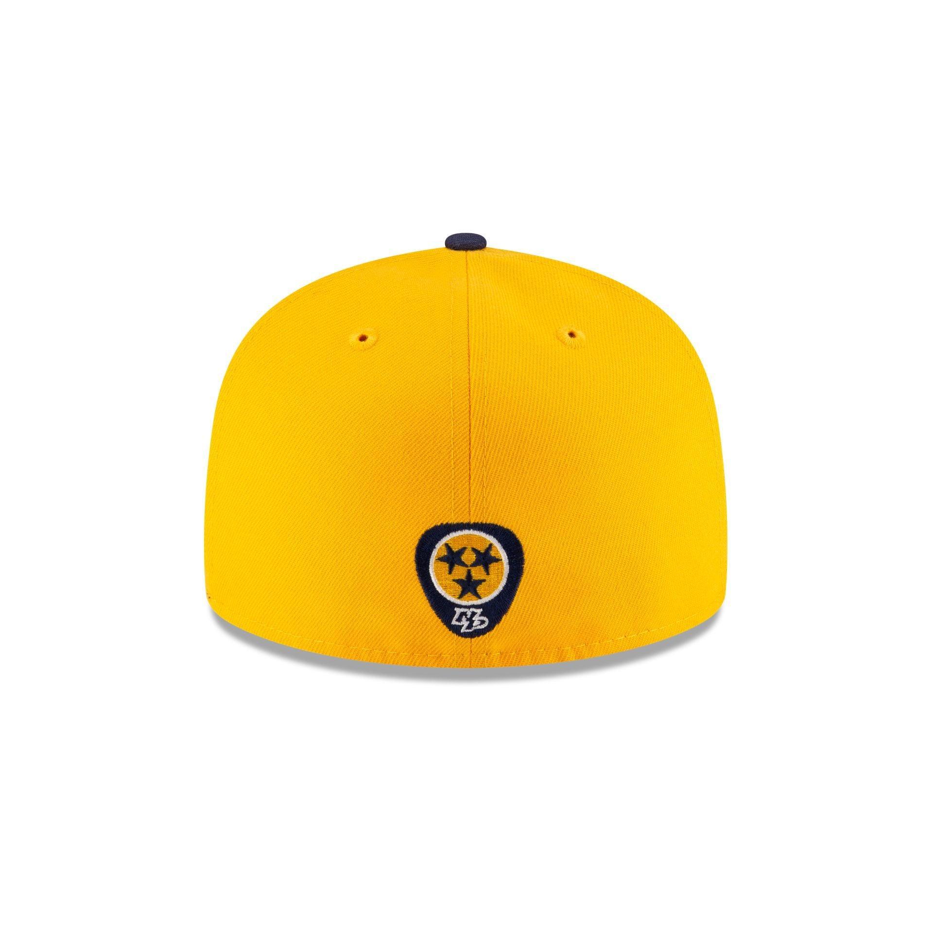 Nashville Predators Yellow 59FIFTY Fitted Hat Male Product Image