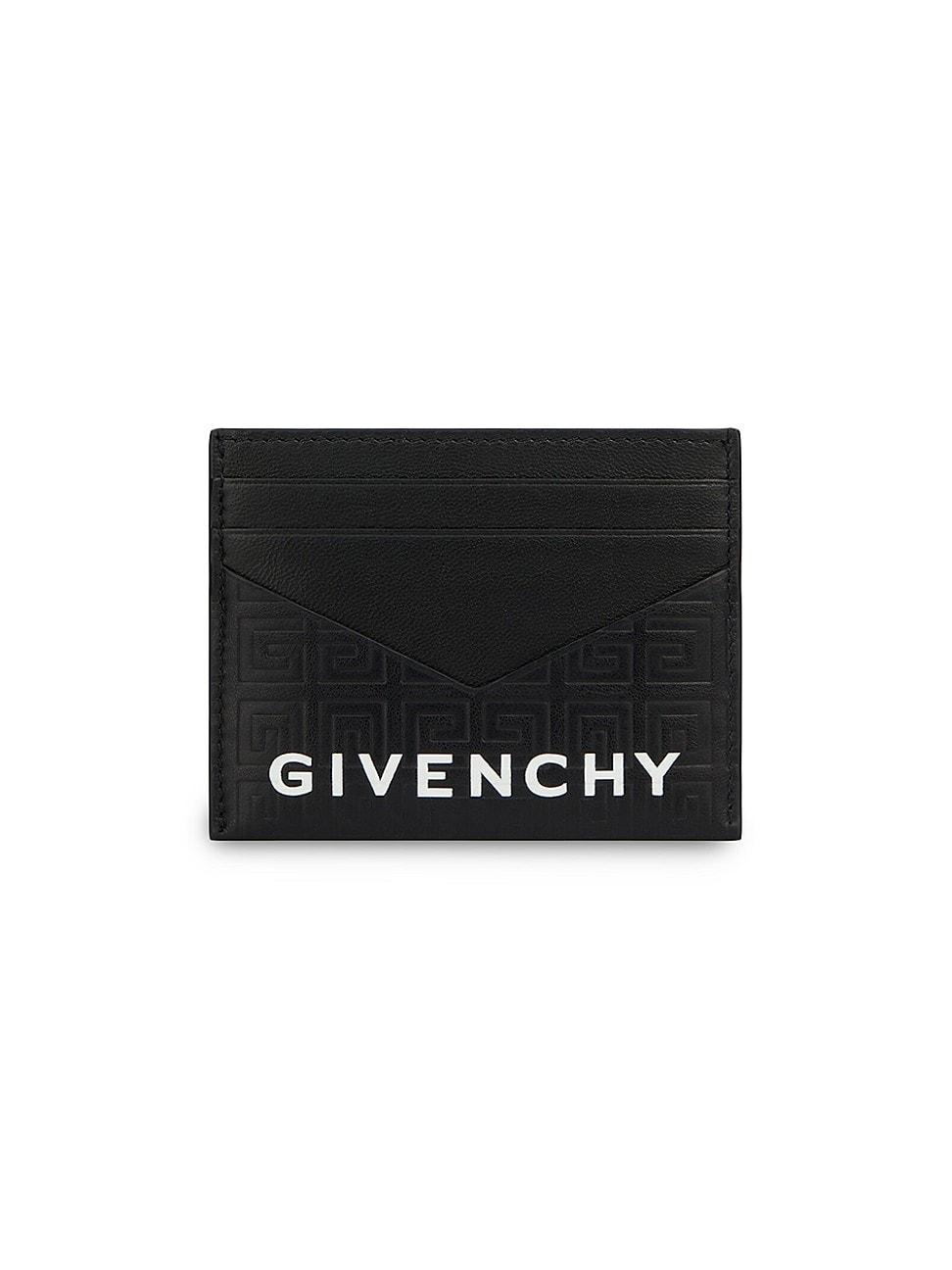 G-Essentials Monogram Cardholder in 4G Logo Leather Product Image