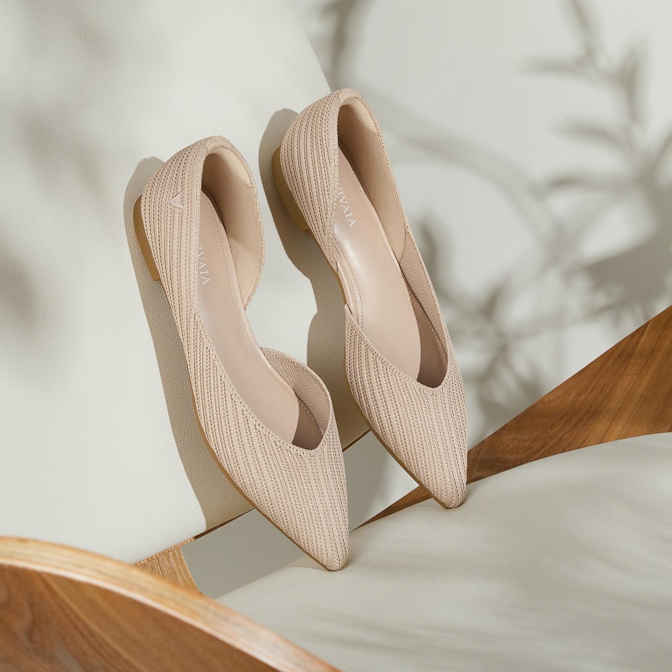 Pointed-Toe Flats (Melia) Product Image