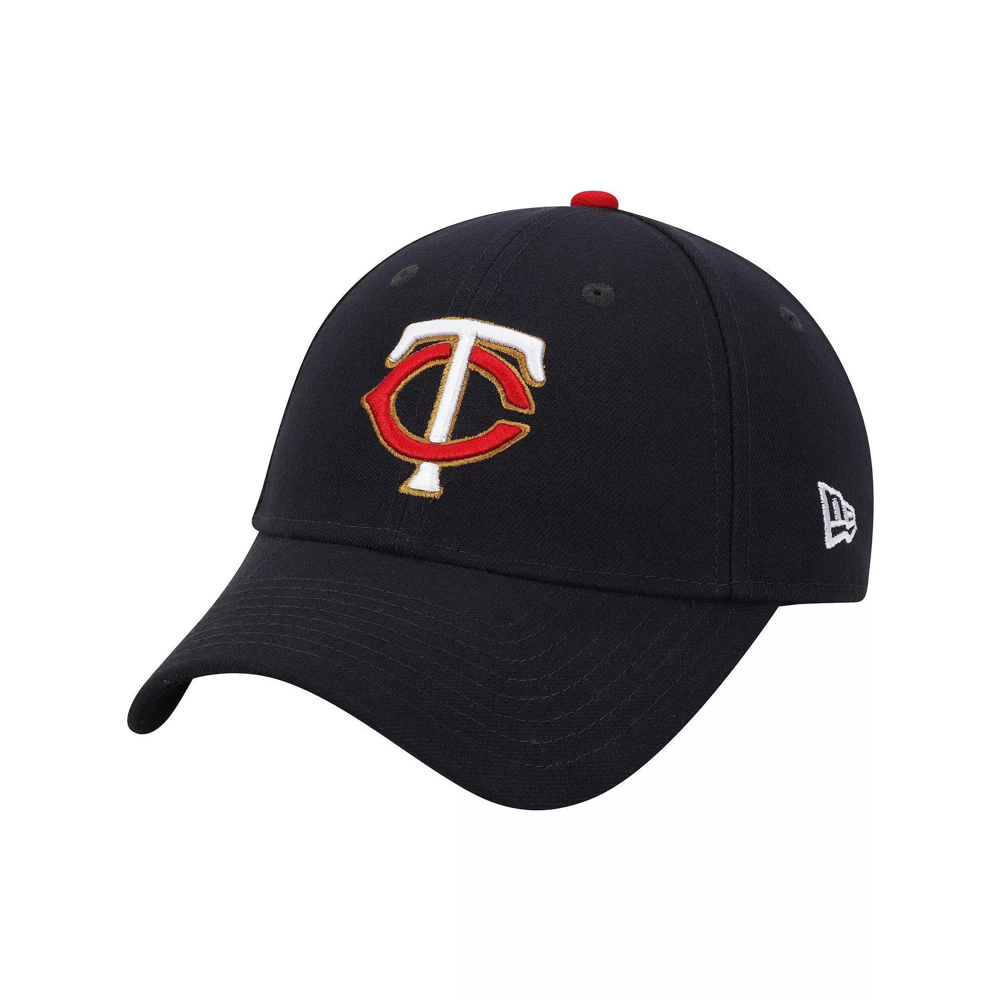 Men's New Era Navy Minnesota Twins The League Road 9FORTY Adjustable Hat, Blue Product Image