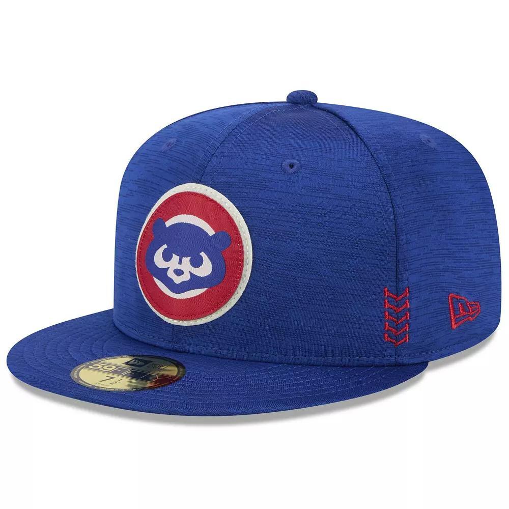 Men's New Era Royal Chicago Cubs 2024 Clubhouse 59FIFTY Fitted Hat,  Product Image