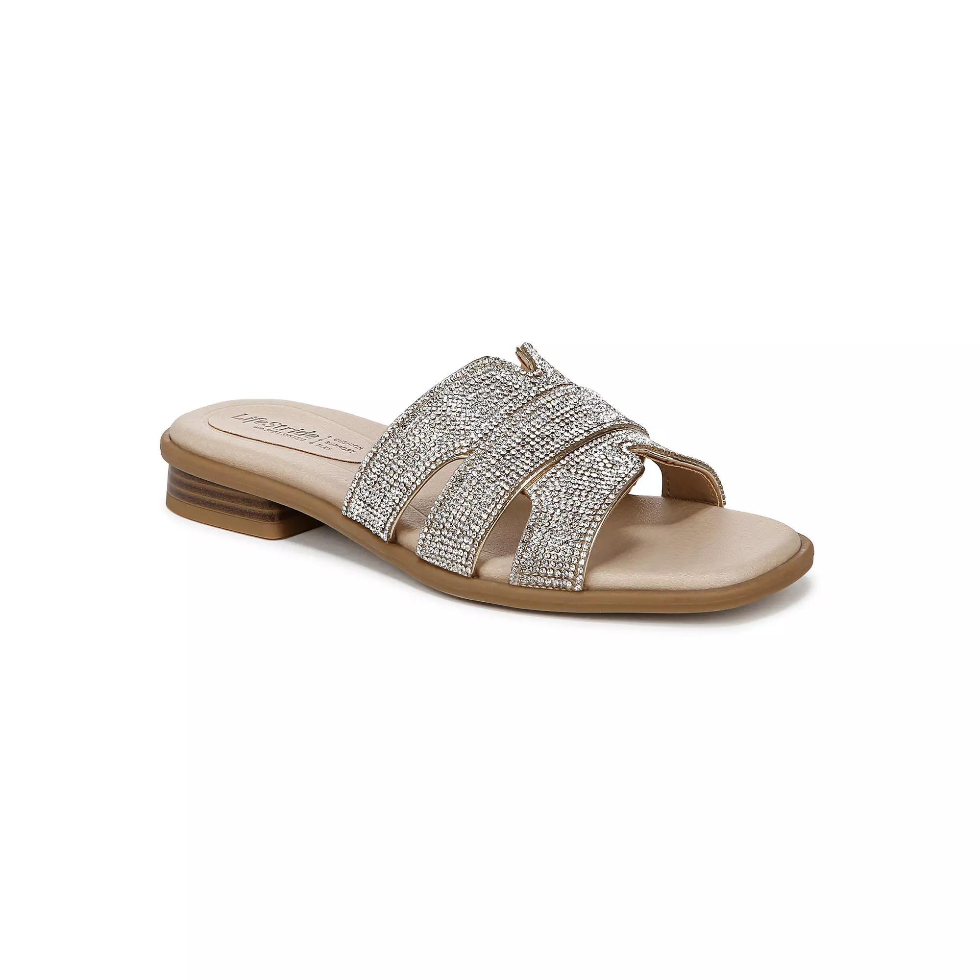 Lifestride Womens Royalty Bling Slide Sandal Product Image