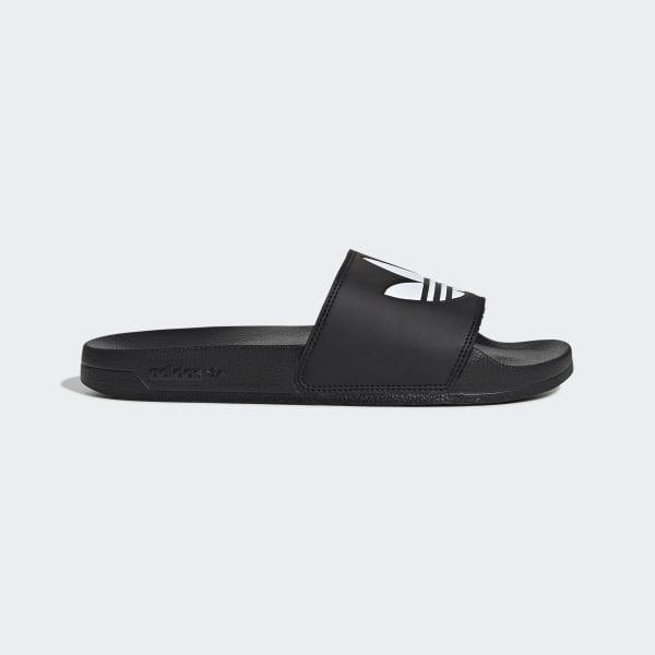 adidas Adilette Men's Aqua Slide Sandals, Size: 11, Off White White Product Image