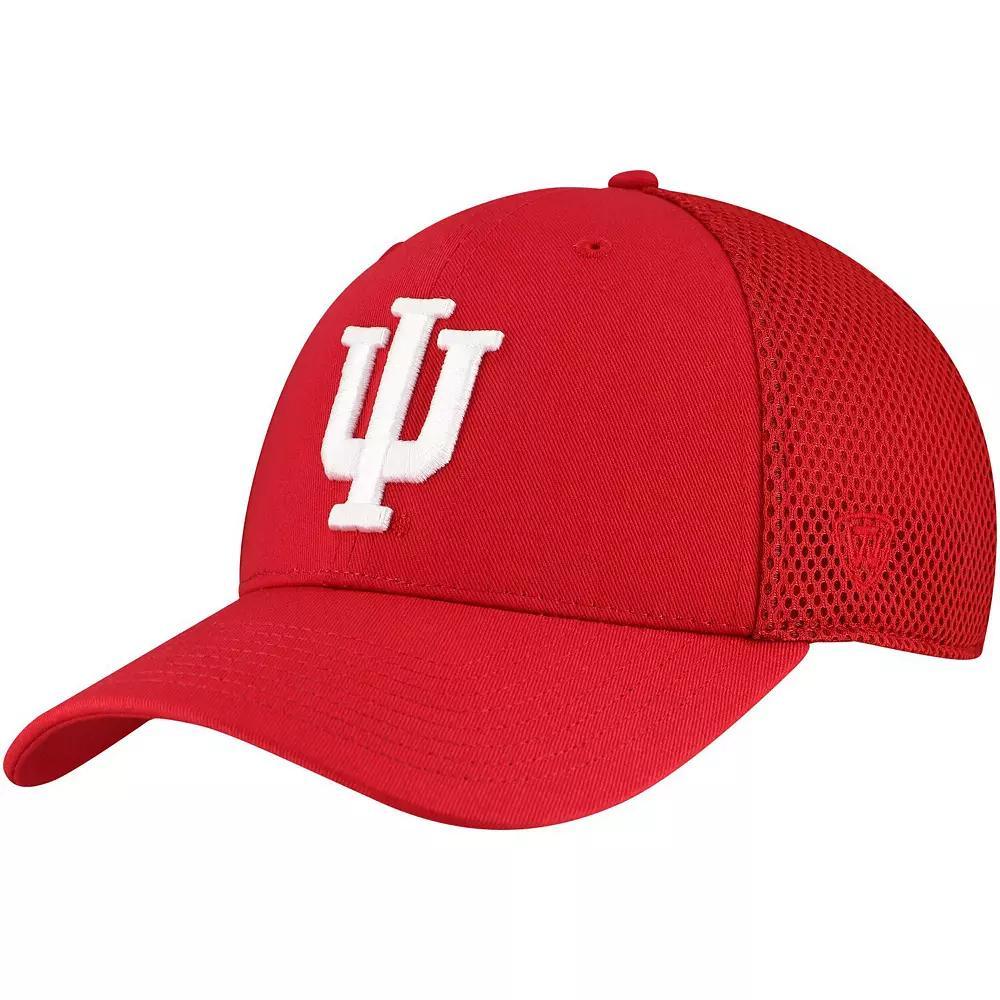 Men's Top of the World Crimson Indiana Hoosiers Spacer Flex Hat, Size: Small/Medium, Red Product Image