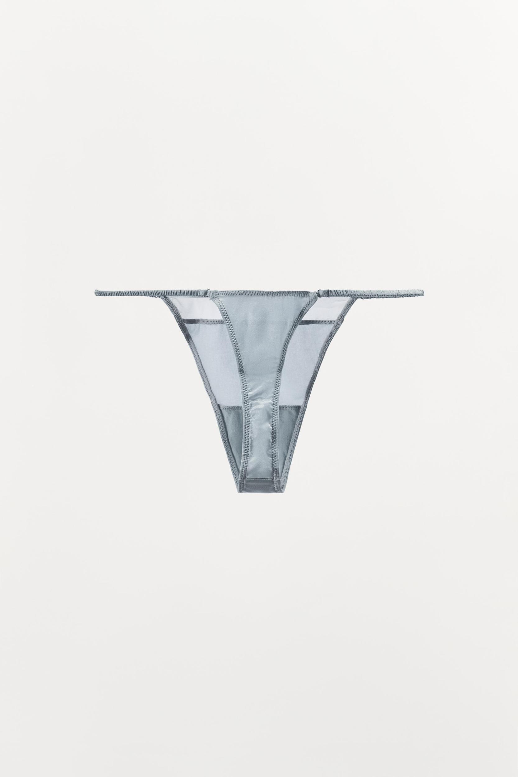 SILK TRIANGLE BRALETTE Product Image