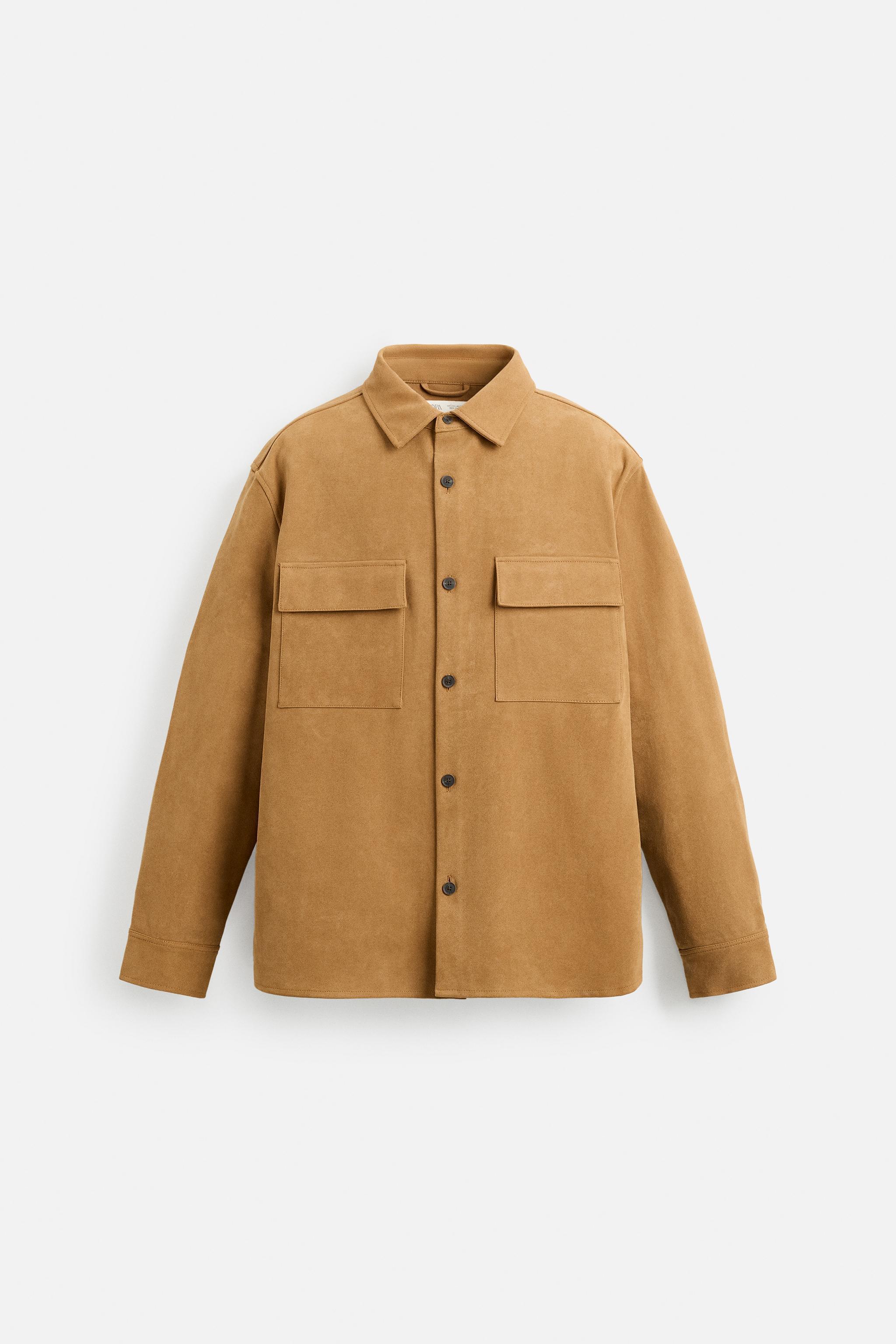 FAUX SUEDE SHIRT Product Image